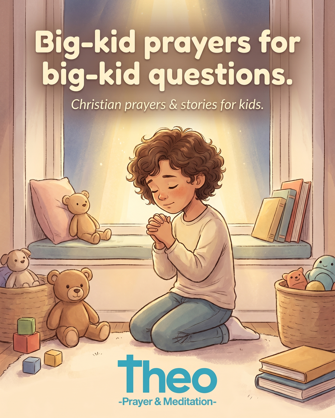 Theo: Prayer & Meditation Facebook ad