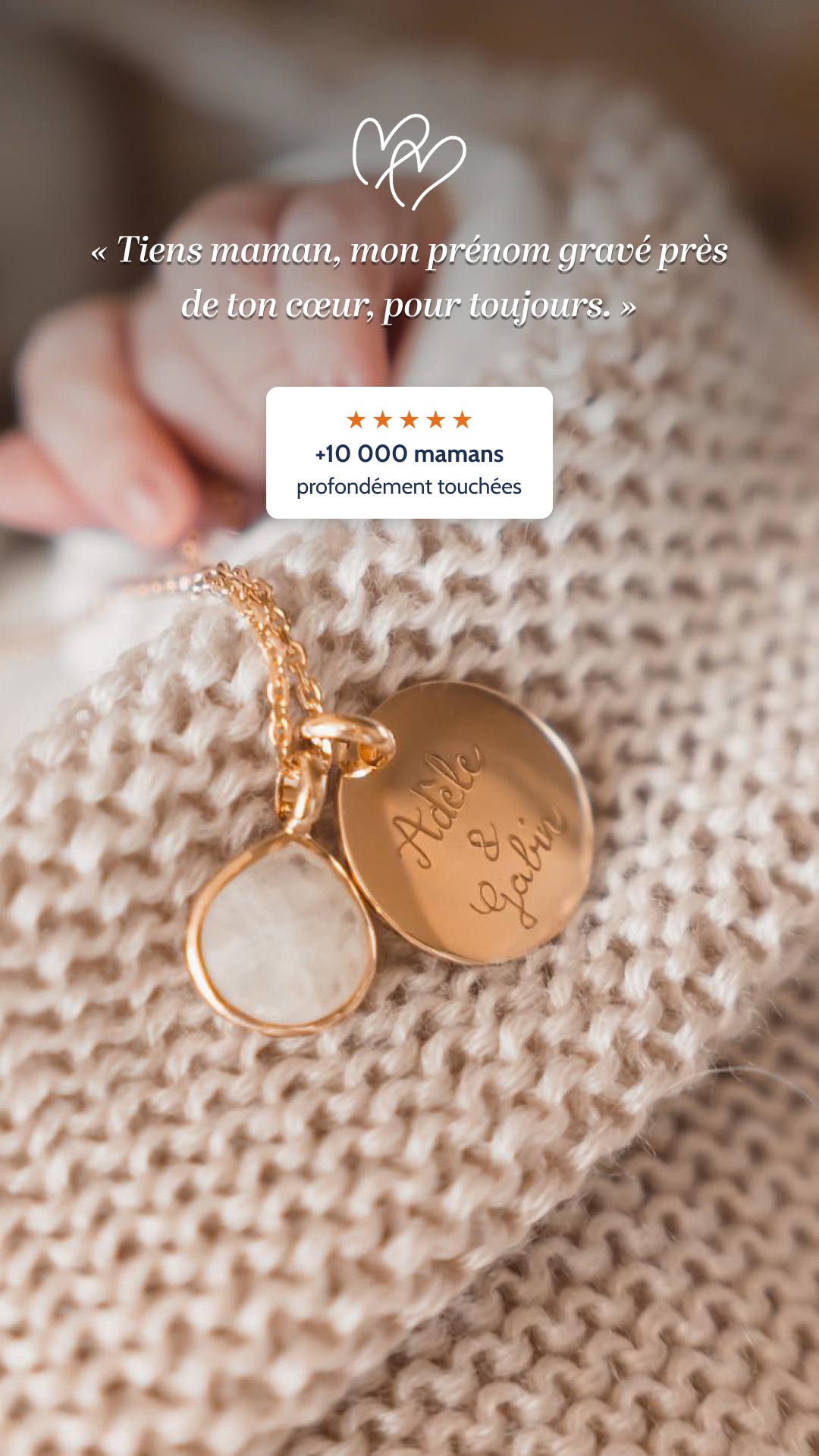 Merci Maman - Cadeaux Personnalisés Facebook ad: -10% sur votre 1ère commande!
