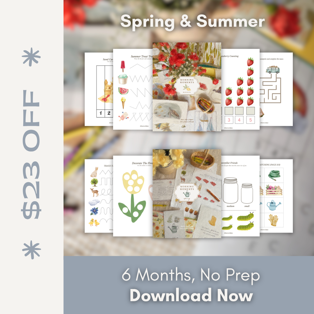 Laura’s Lifejoy Facebook ad: A Cozy Morning Plan (Ages 2-5)