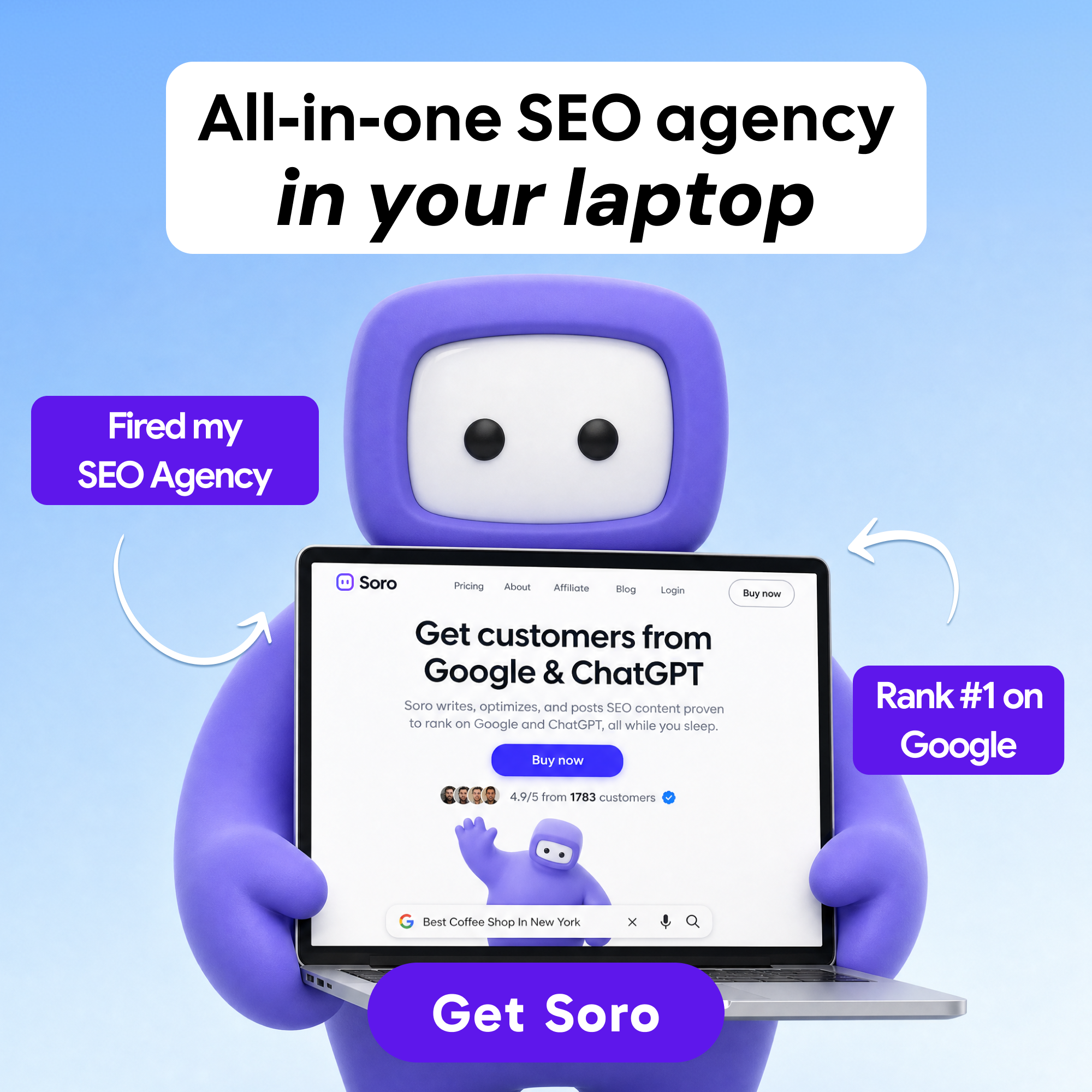 Soro SEO Facebook ad