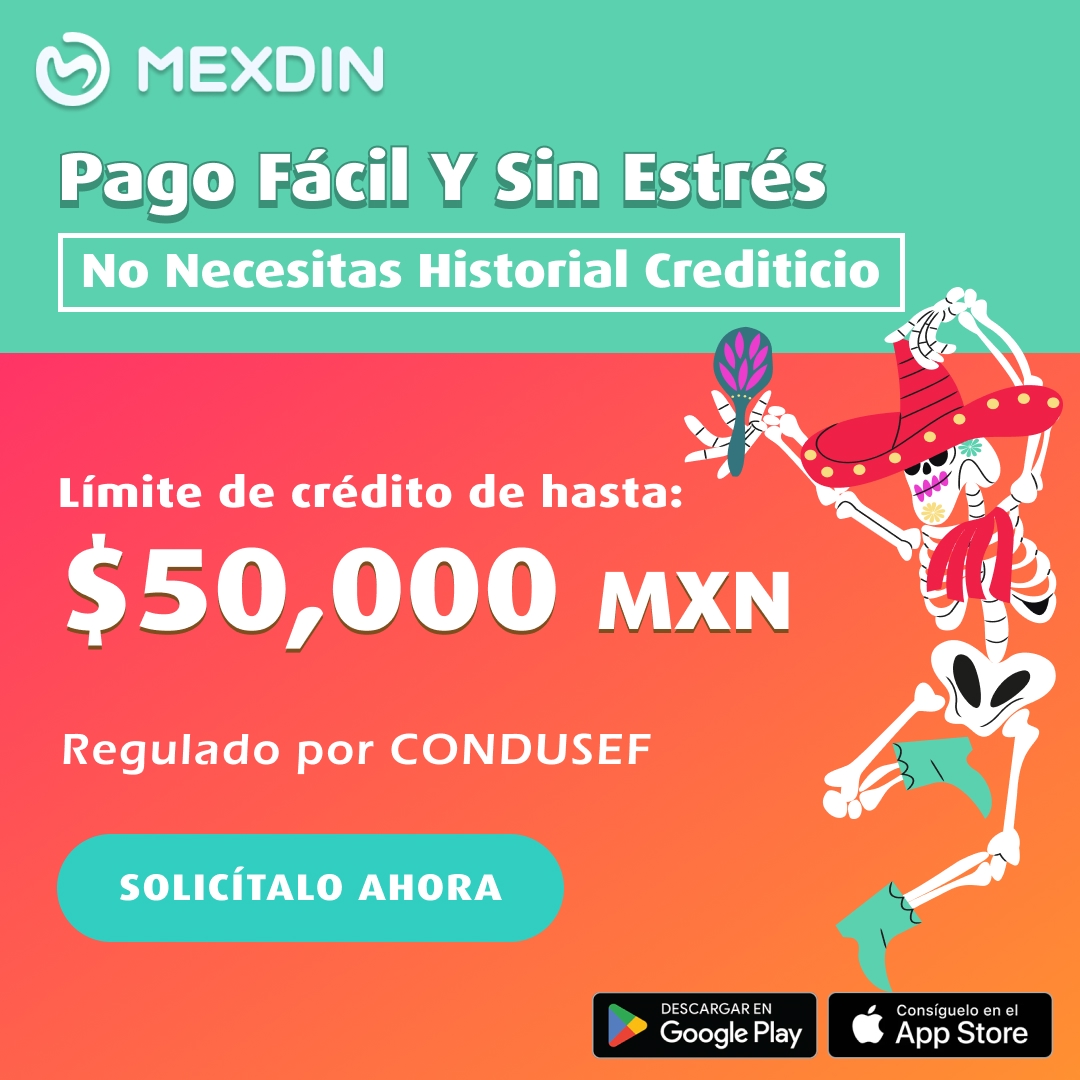 MexDin-Crédito Facebook ad from Apr 9, 2026