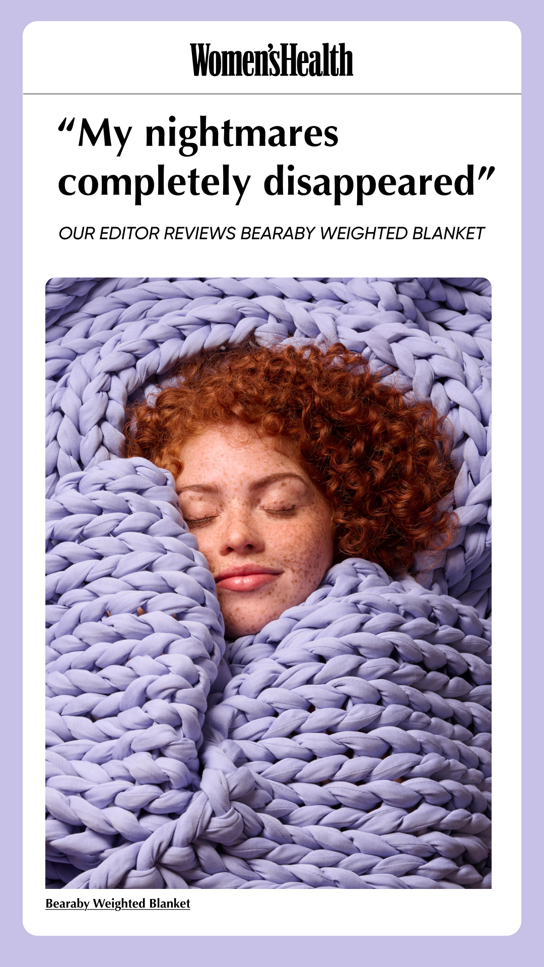 Bearaby Facebook ad