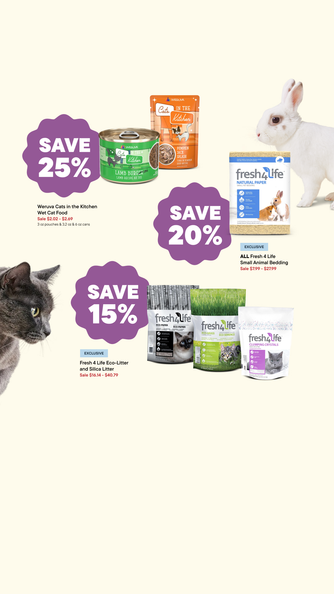 Bosley's by Pet Valu Facebook ad