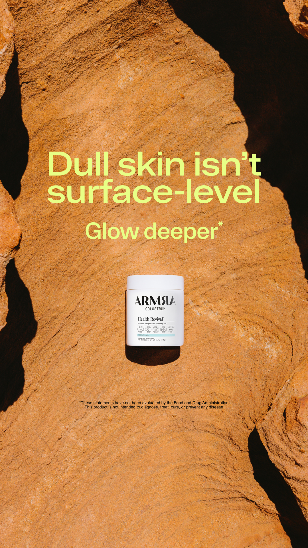 ARMRA Facebook ad