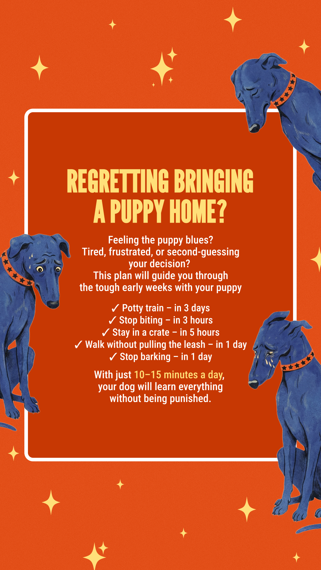 Woofz - Puppy Training Facebook ad