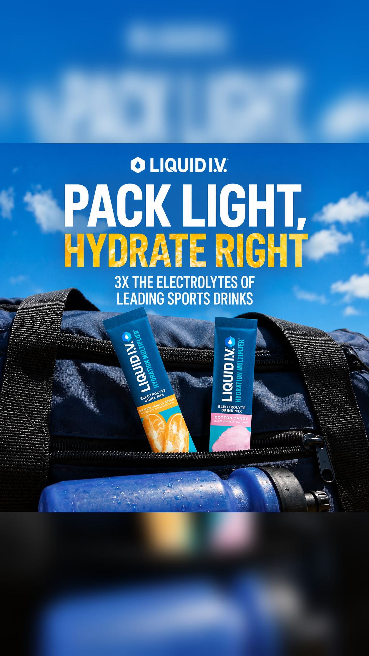 Liquid I.V. Facebook ad