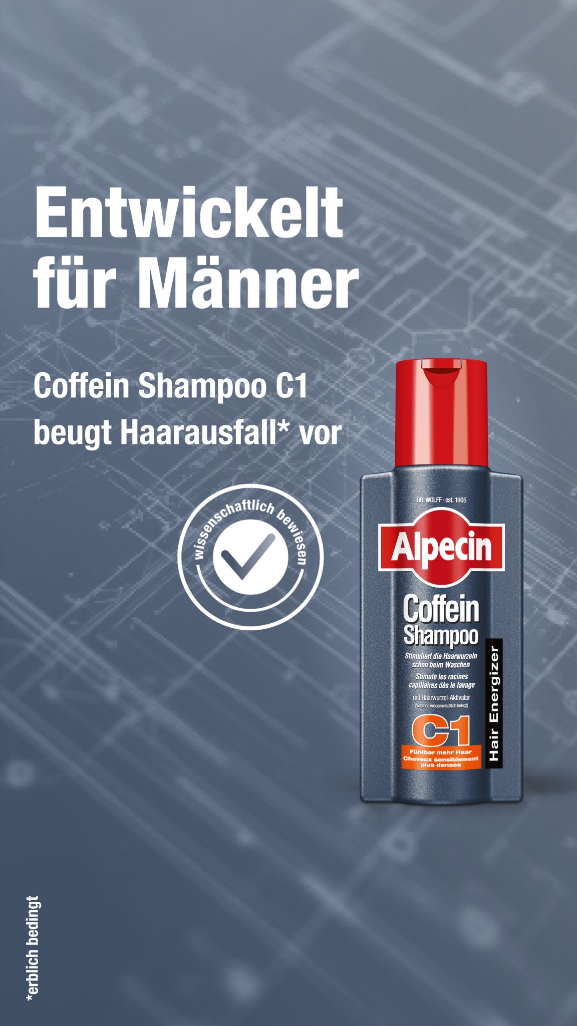 Alpecin Facebook ad