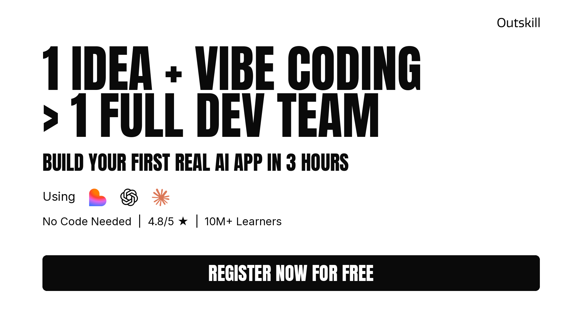 Outskill Facebook ad