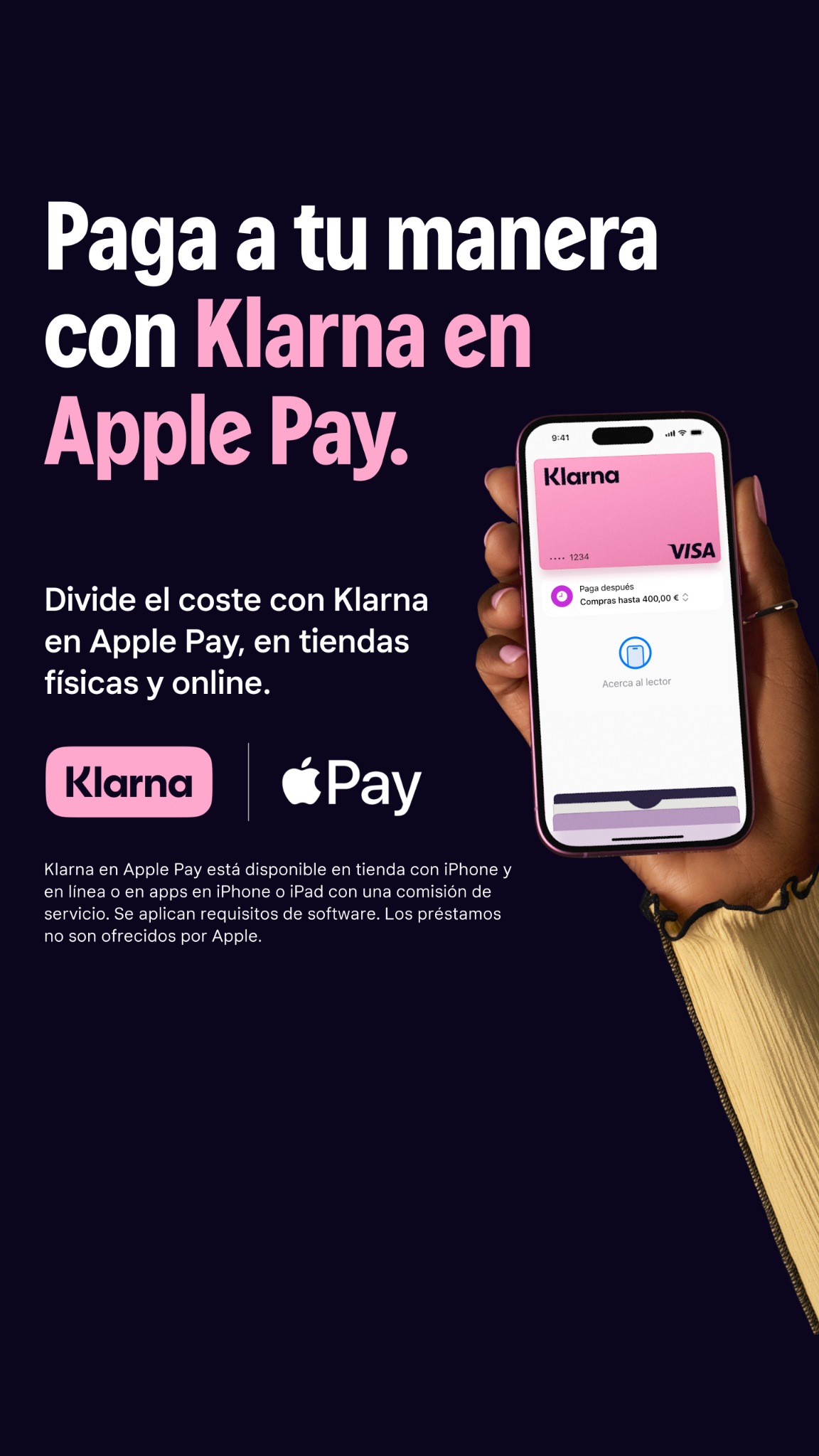 Klarna Facebook ad