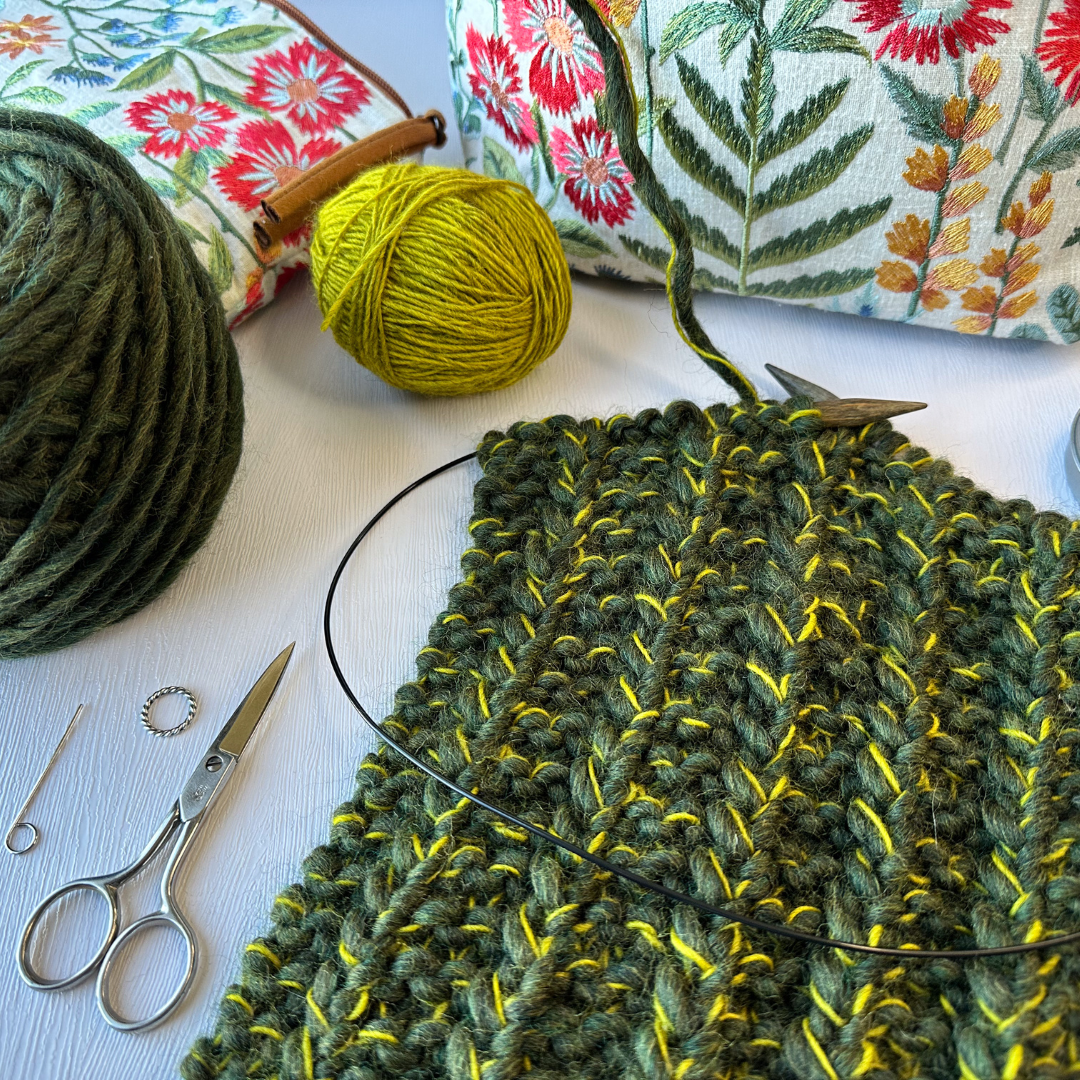 The Dizzy Knitter Facebook ad