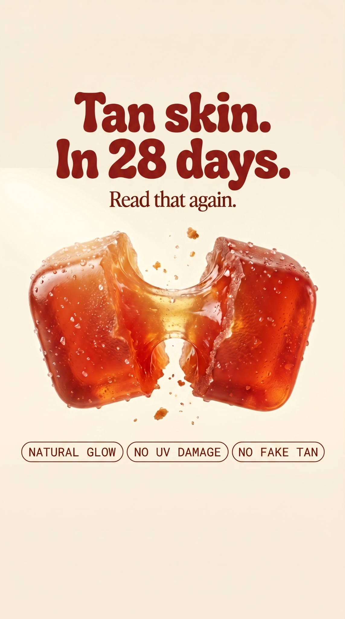 Glow Gummies Facebook ad