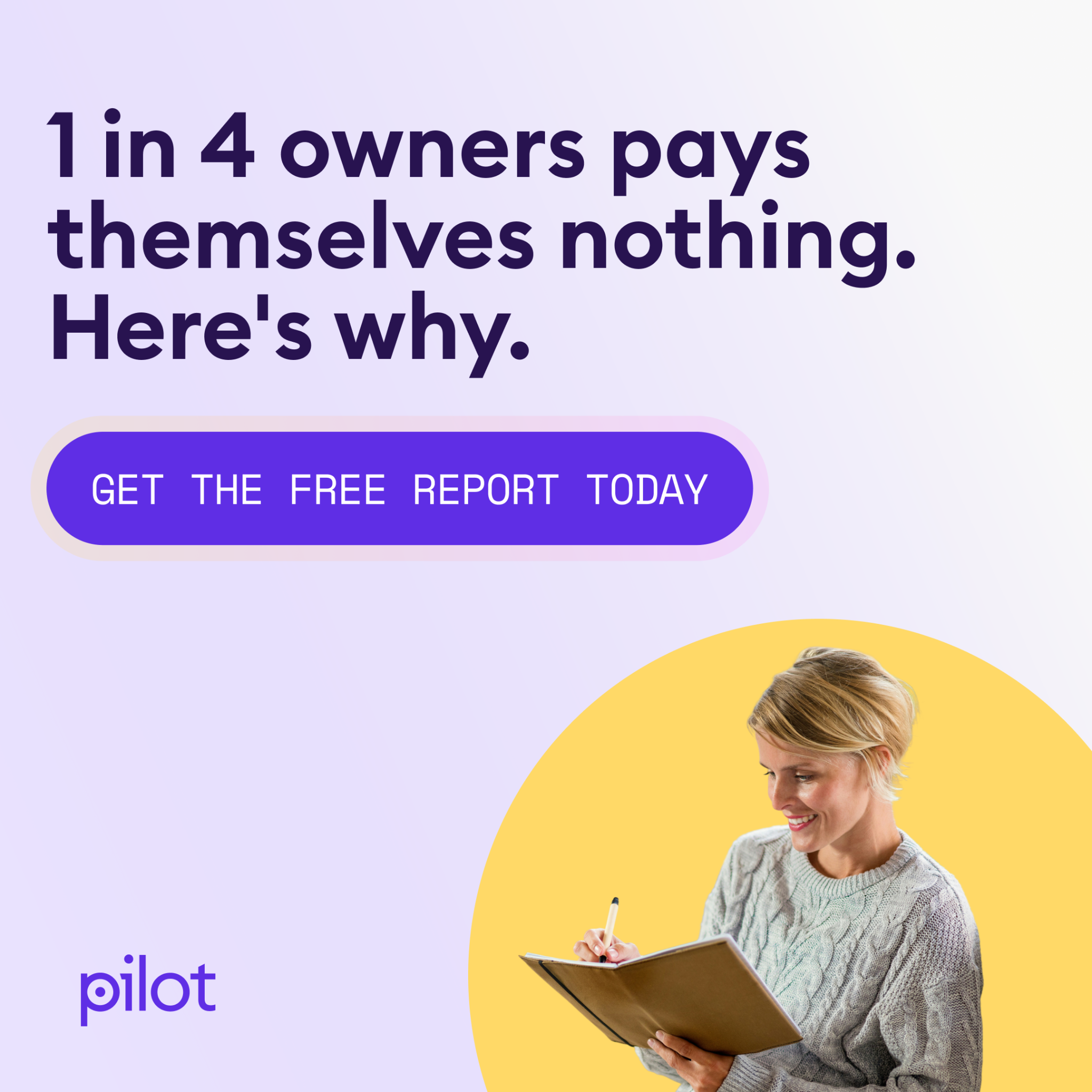 Pilot.com Facebook ad