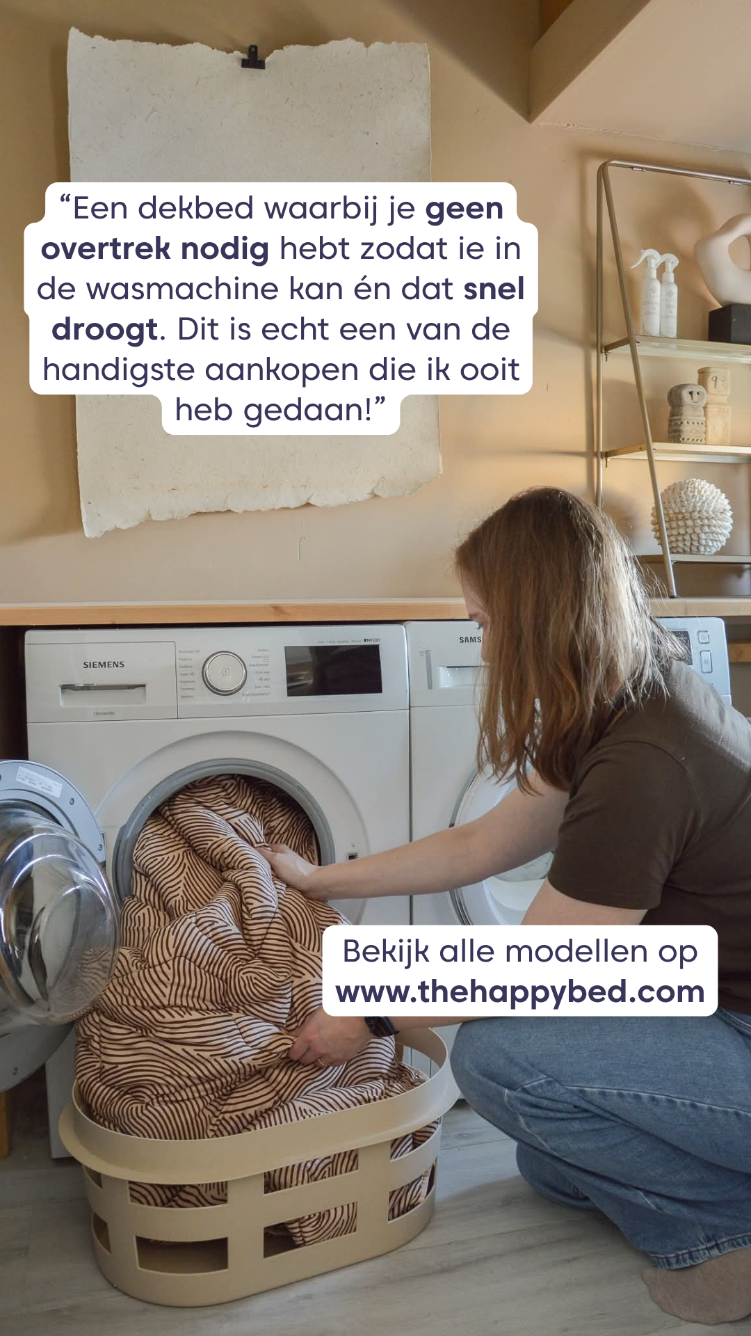 HappyBed Facebook ad