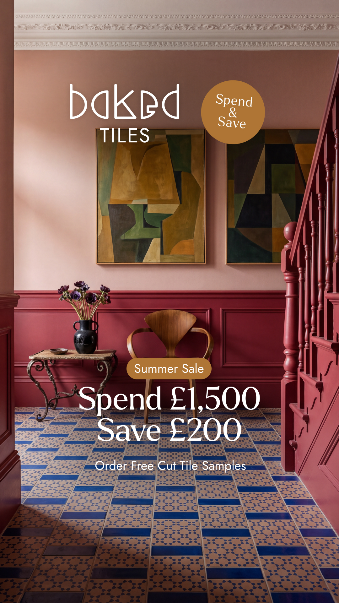 The Baked Tile Co. Facebook ad