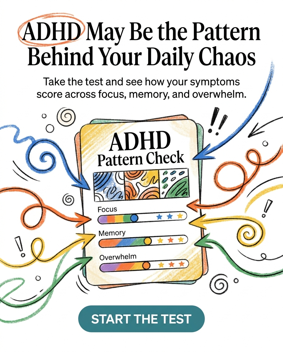 ADHD Clarity Test Facebook ad