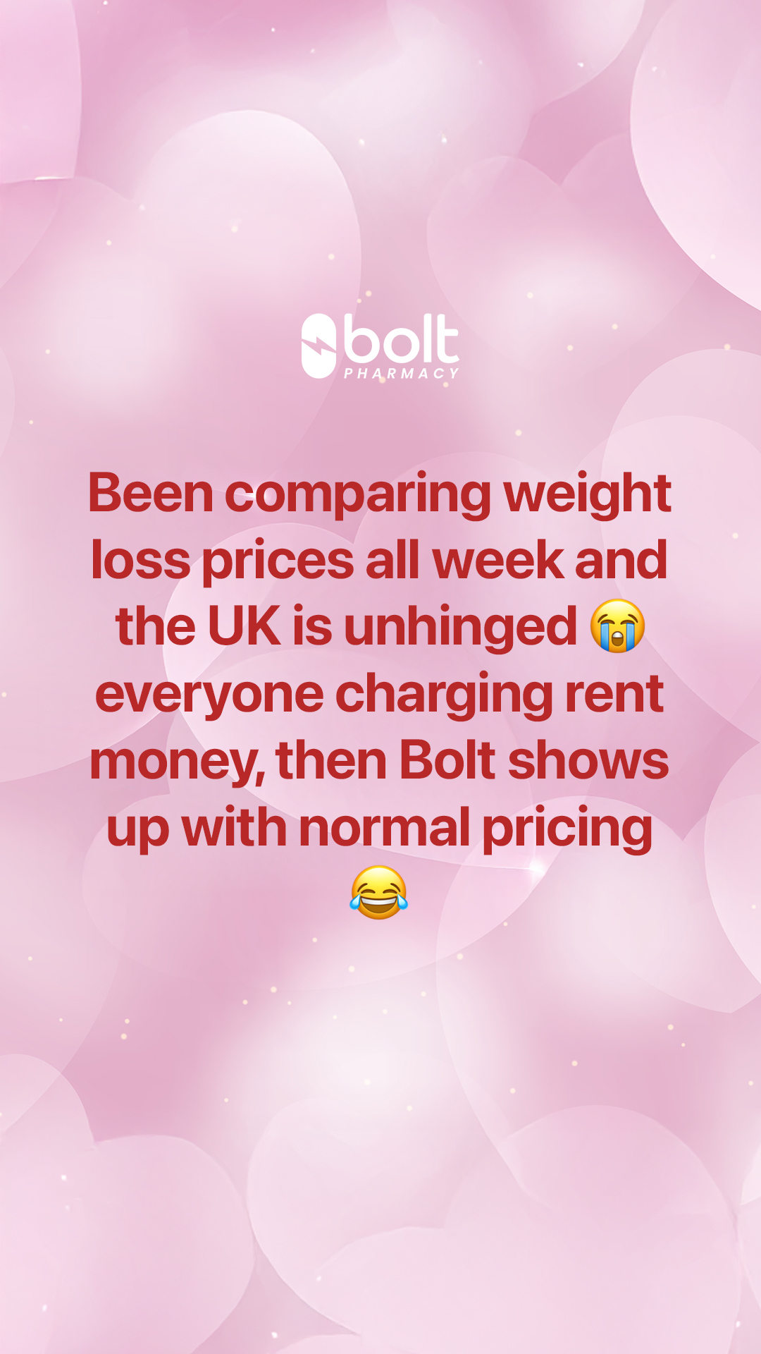Bolt Pharmacy Facebook ad