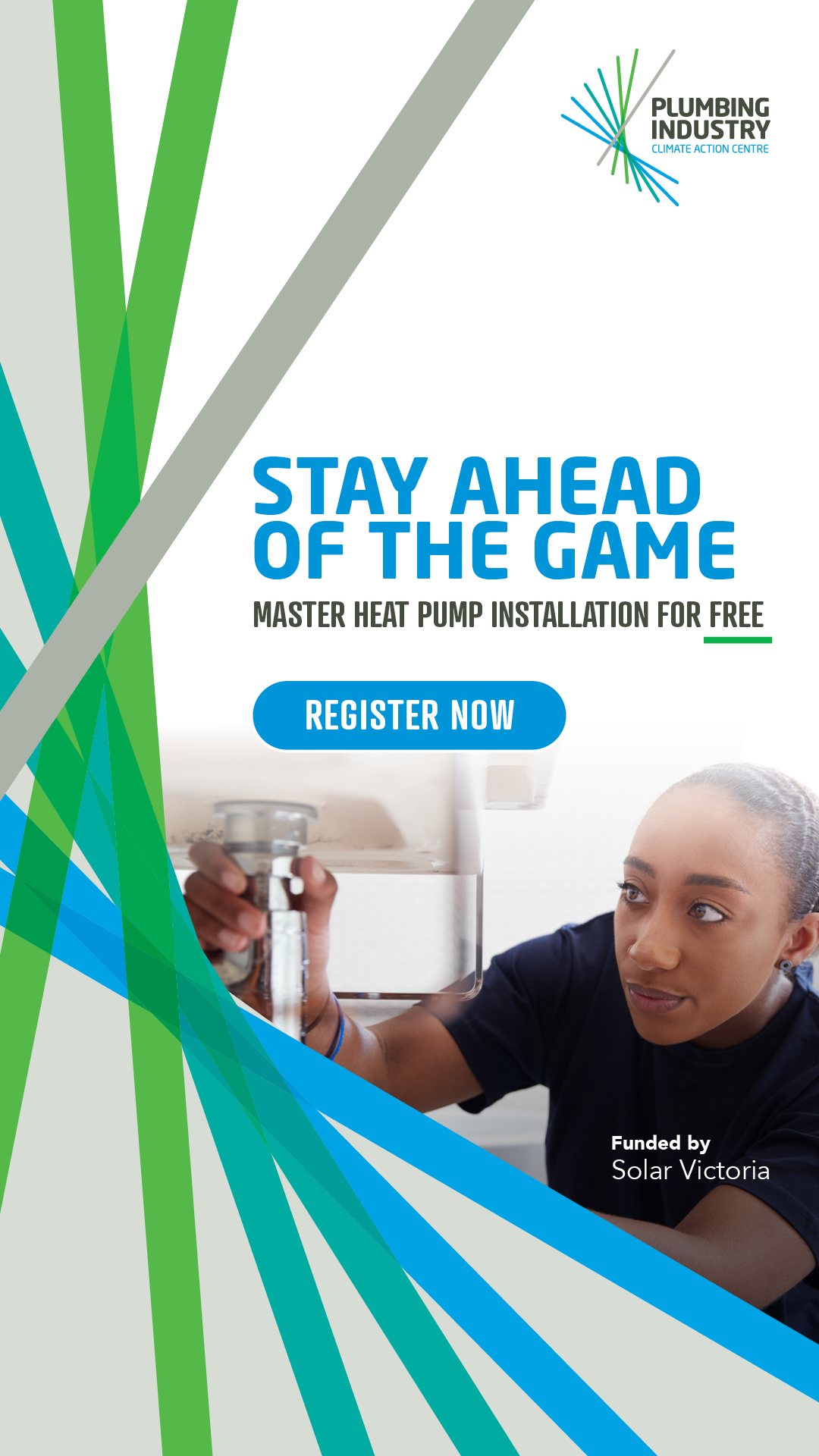 Plumbing Industry Climate Action Centre Facebook ad