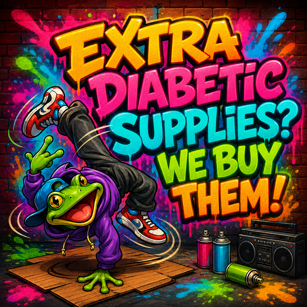 Cash For Diabetic Supplies KC Facebook ad