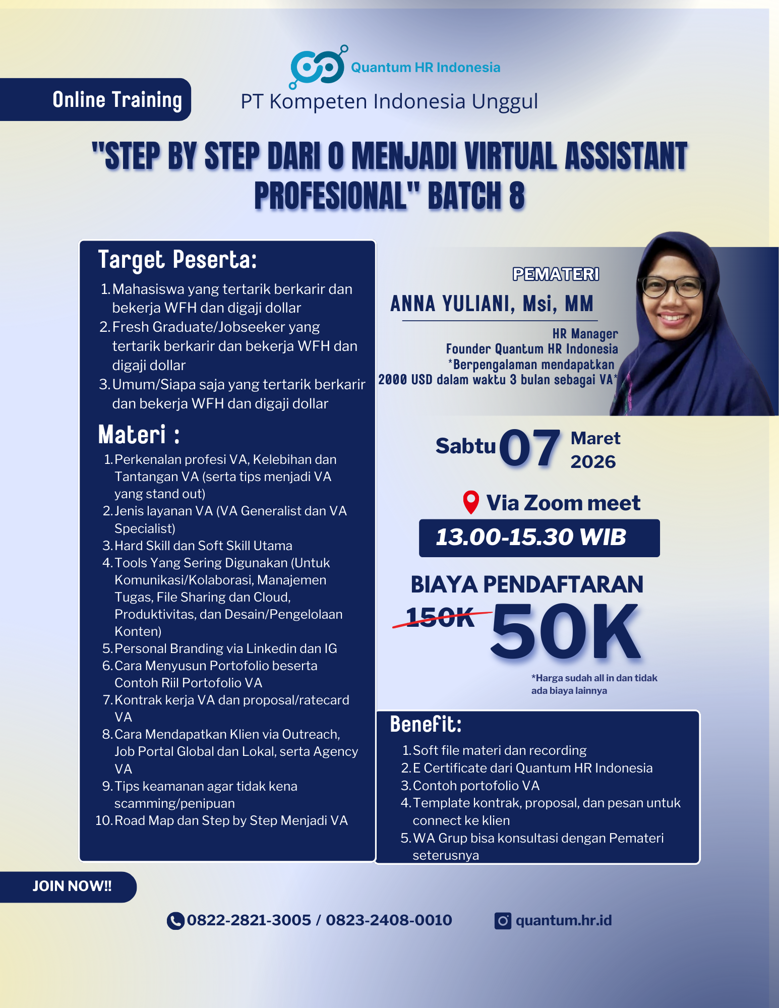 Karir. co Facebook ad: Chat kami di sini