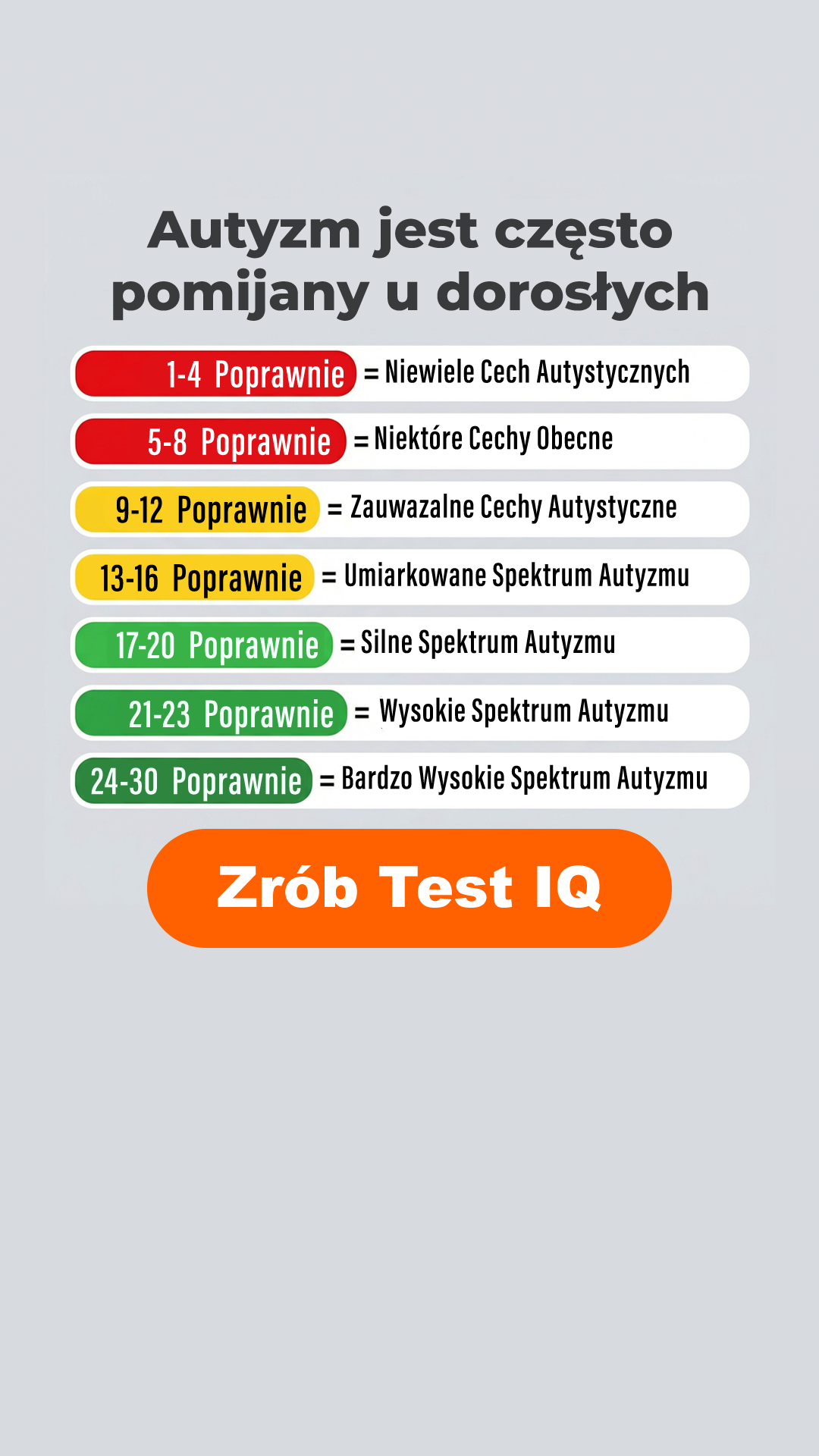 My IQ Facebook ad