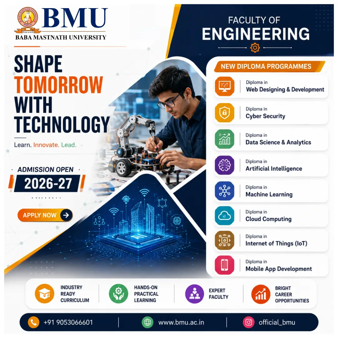official_bmu Facebook ad: Ready to shape tomorrow with tech?
