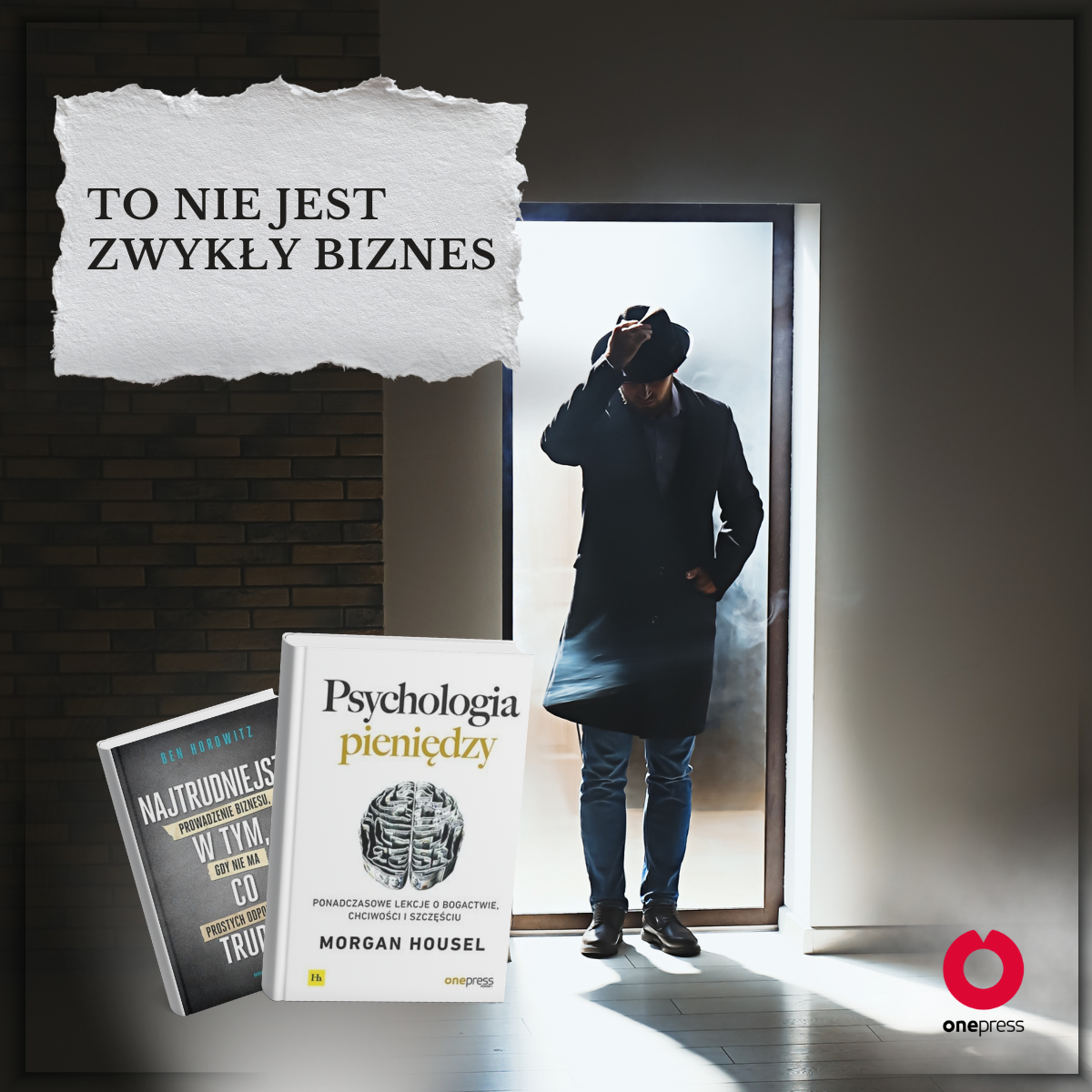 Onepress Facebook ad: To nie jest zwykły biznes.
