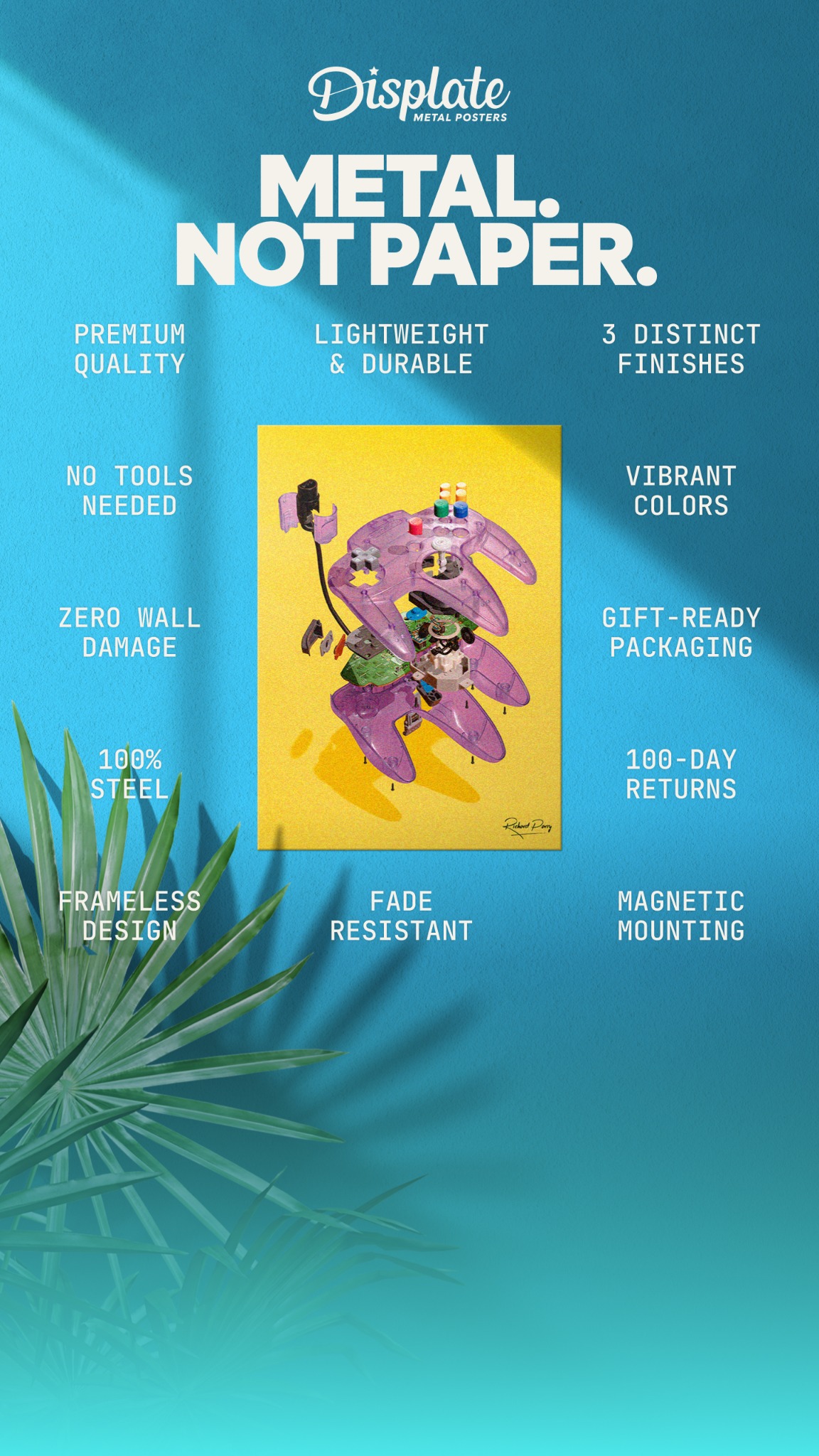 Displate Facebook ad