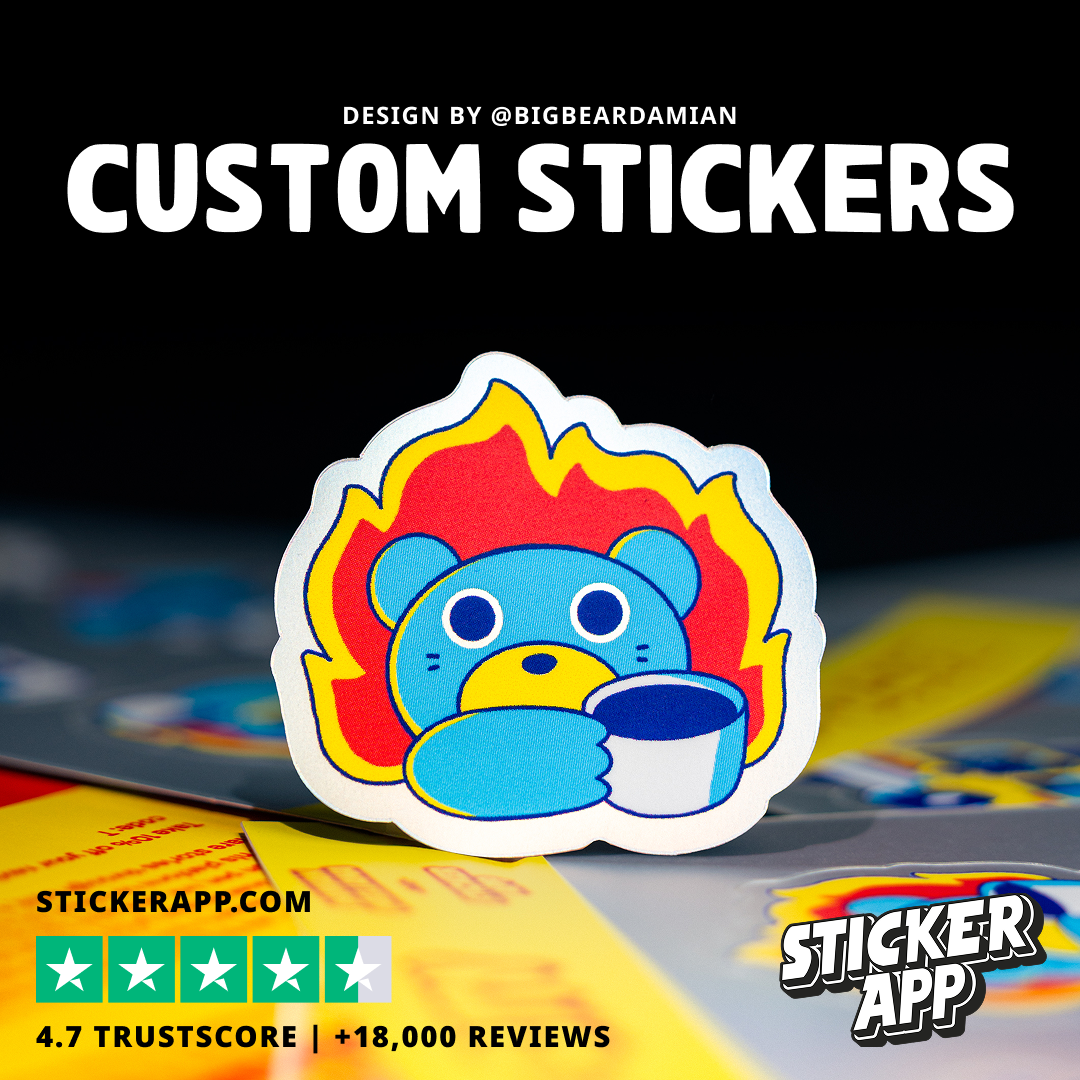 StickerApp Facebook ad