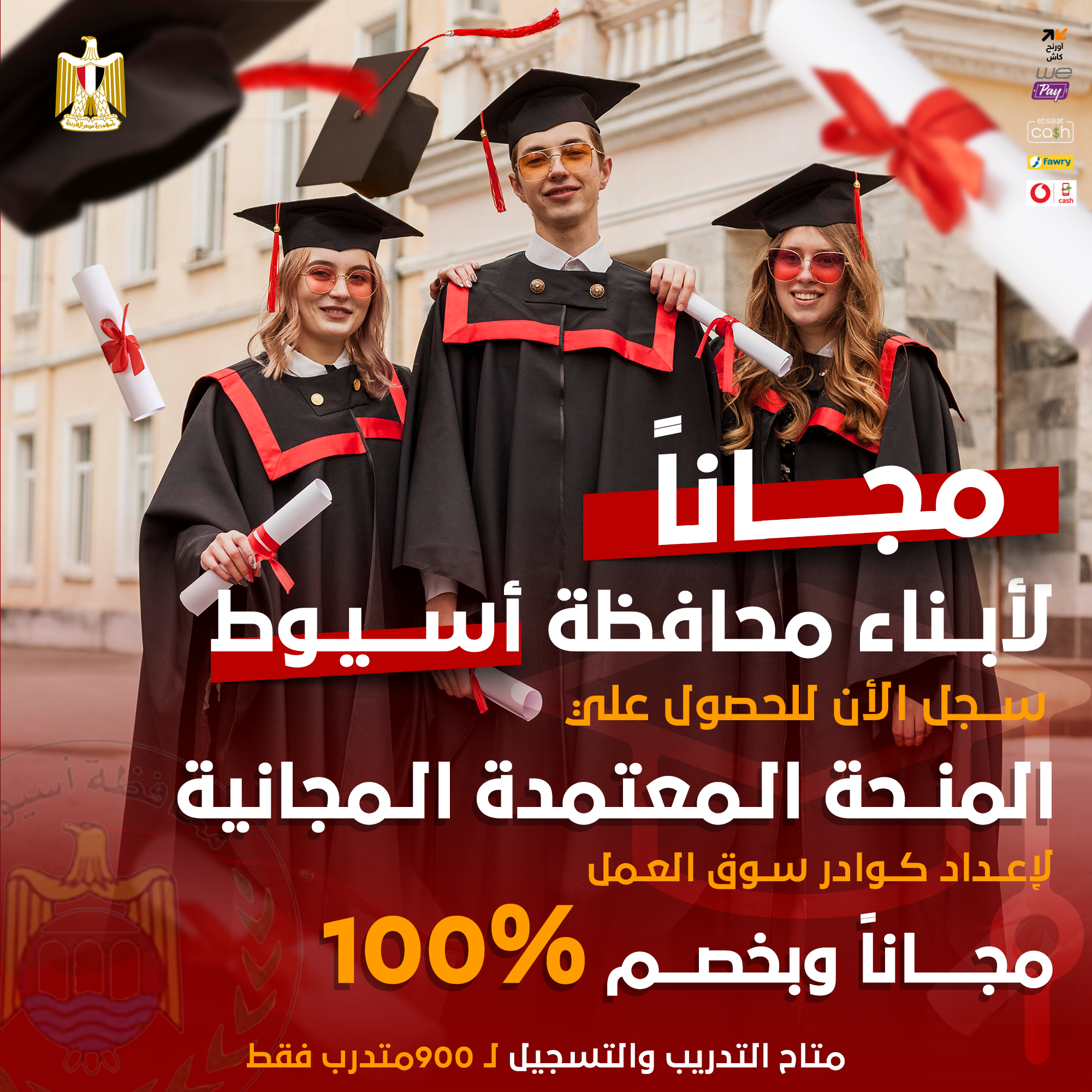 منح مصرية مجانية Facebook ad