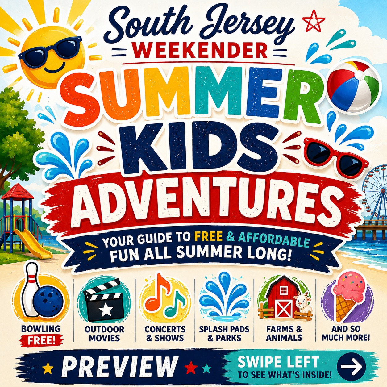 South Jersey Weekender Facebook ad