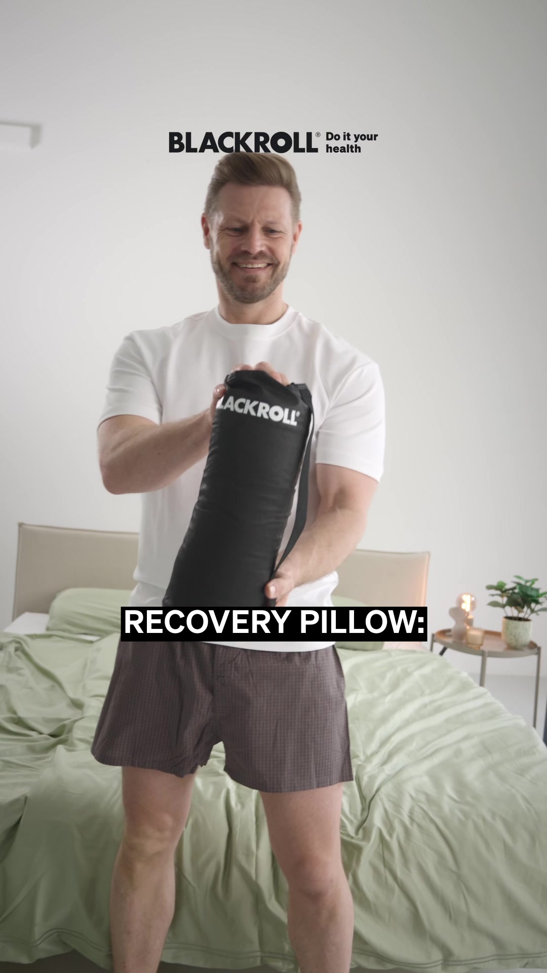 Blackroll Facebook ad: Endlich erholsam schlafen