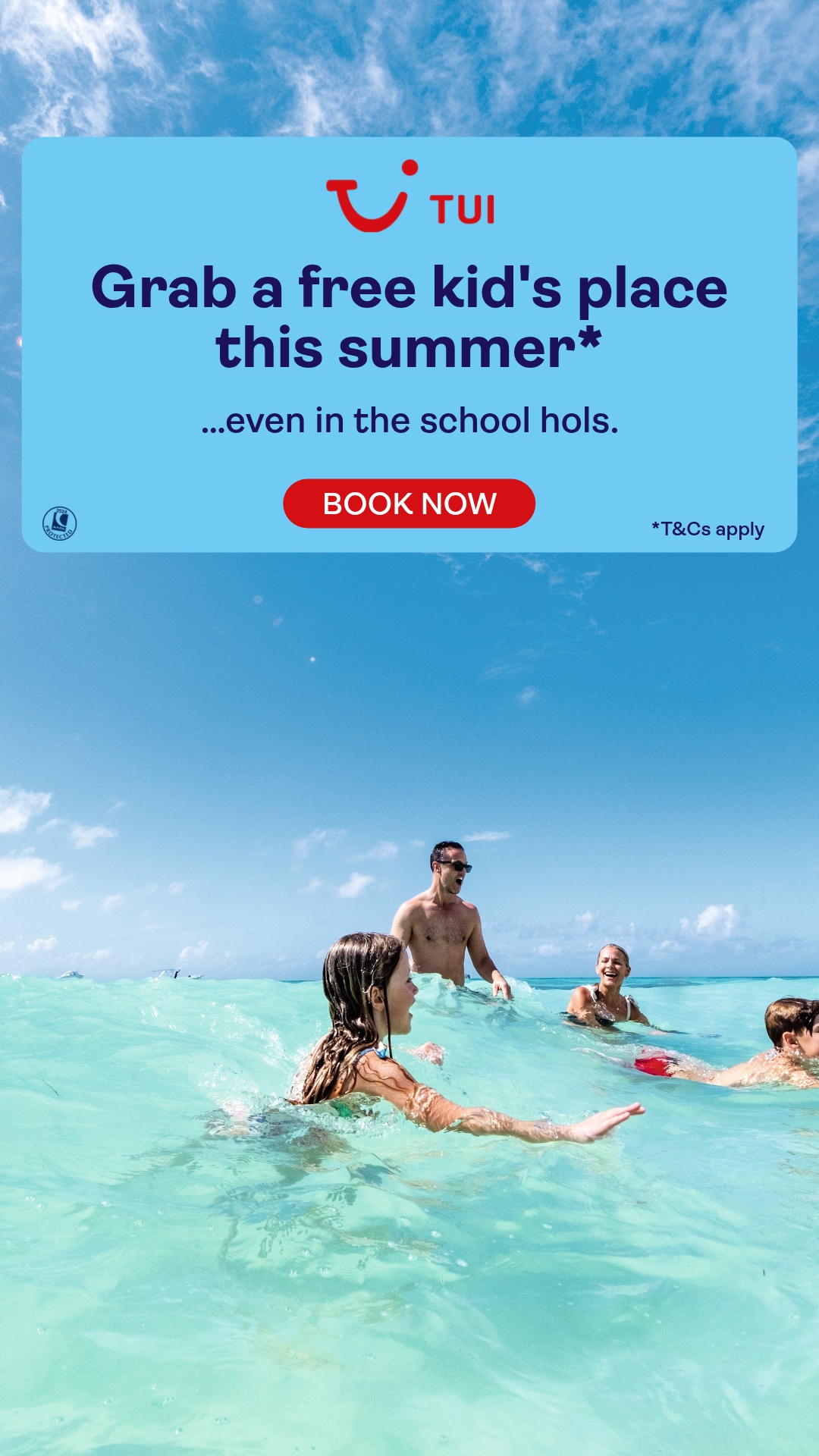 TUI Facebook ad