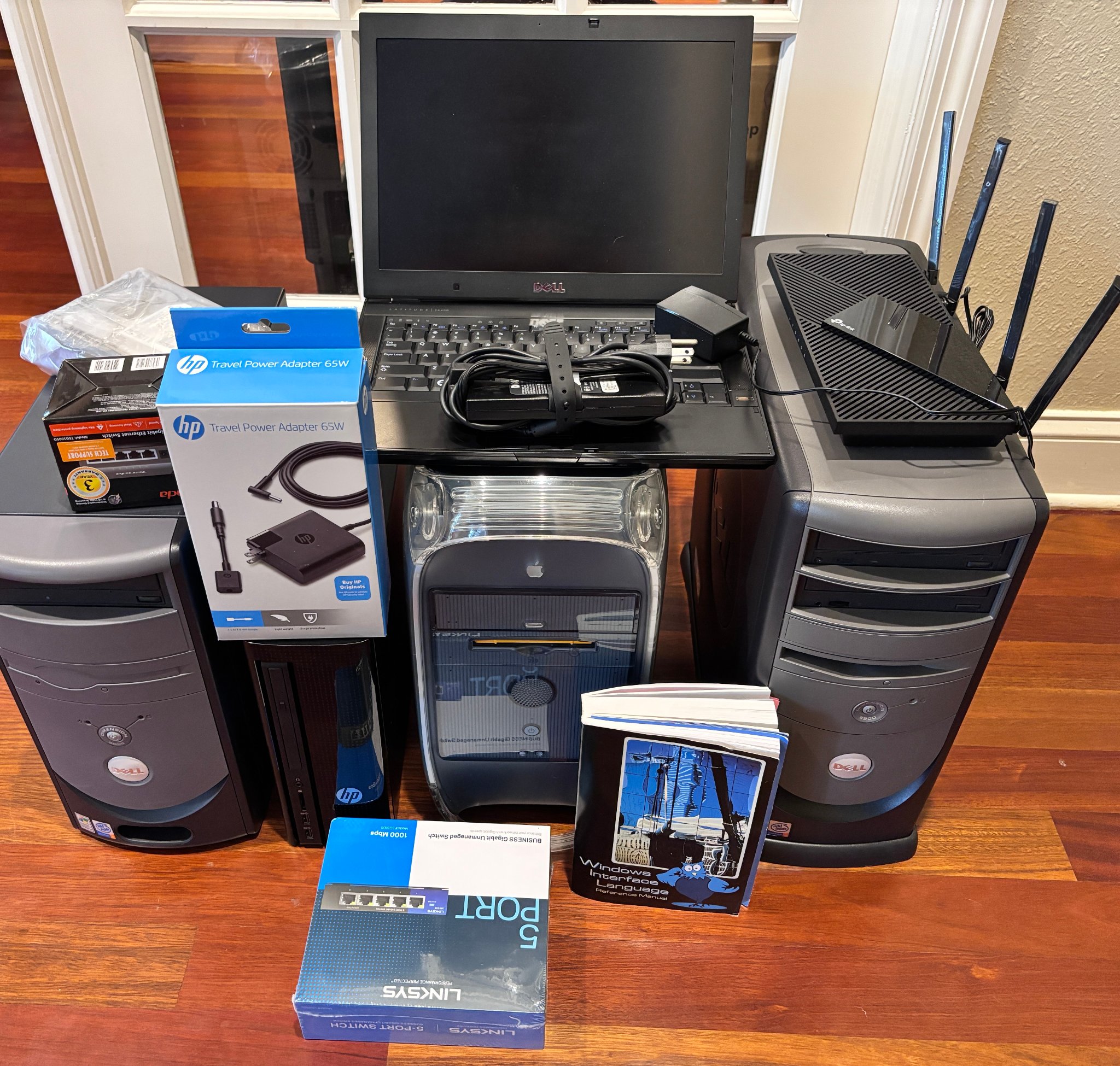 Jimmy Madison Facebook ad: Vintage Computer Lot Dell Dimension 8200 3000 Power Mac G4…