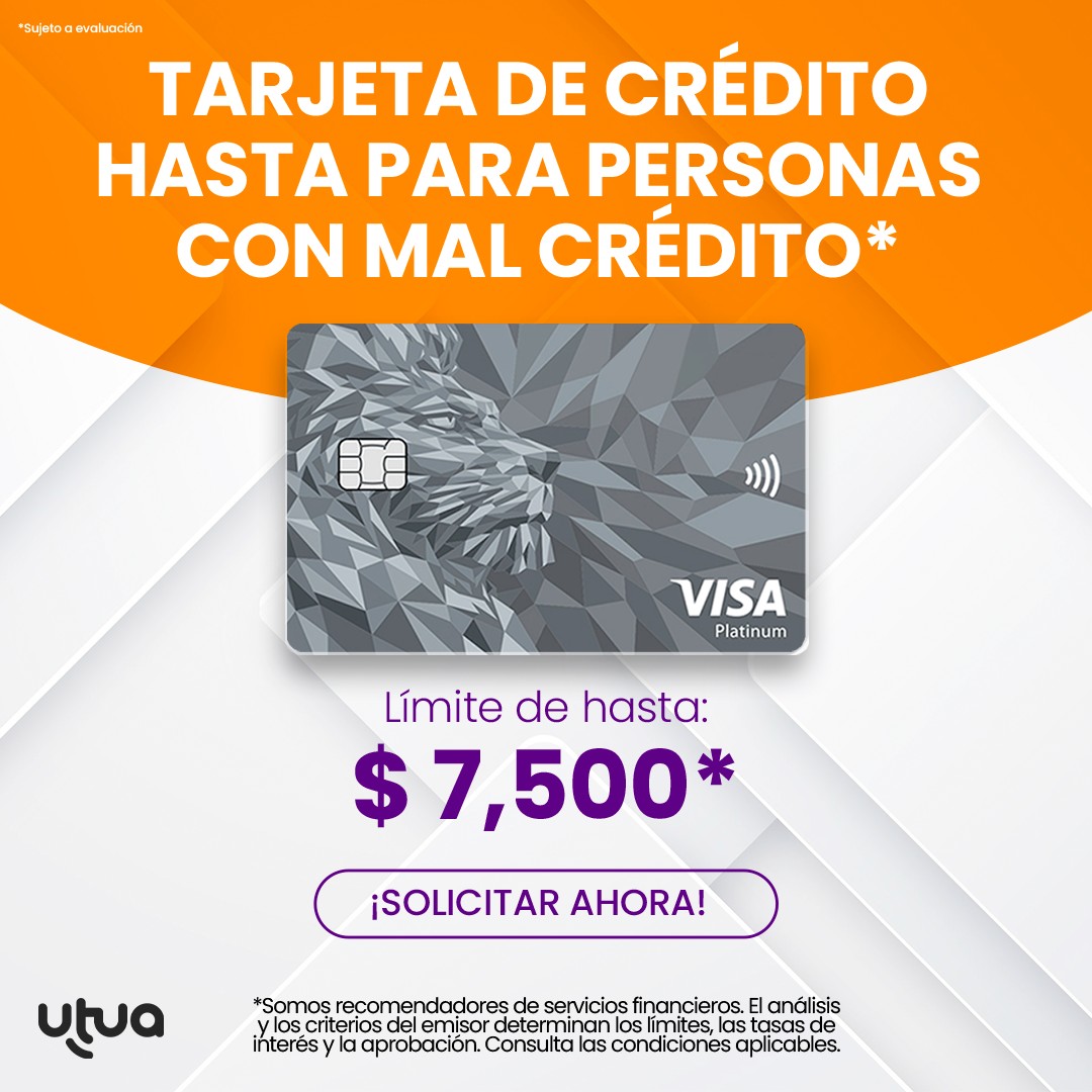 Utua Tarjetas México Facebook ad