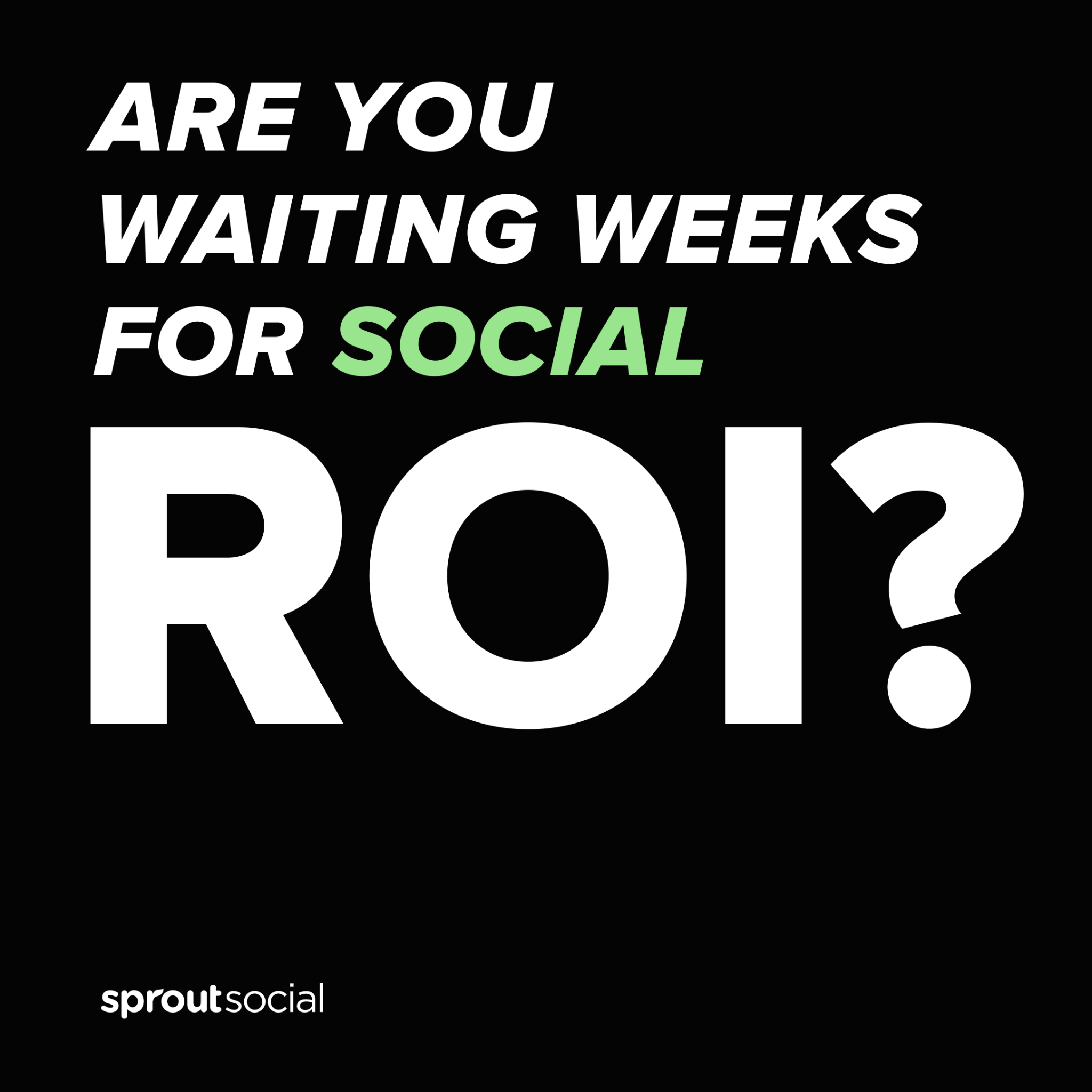 Sprout Social Facebook ad