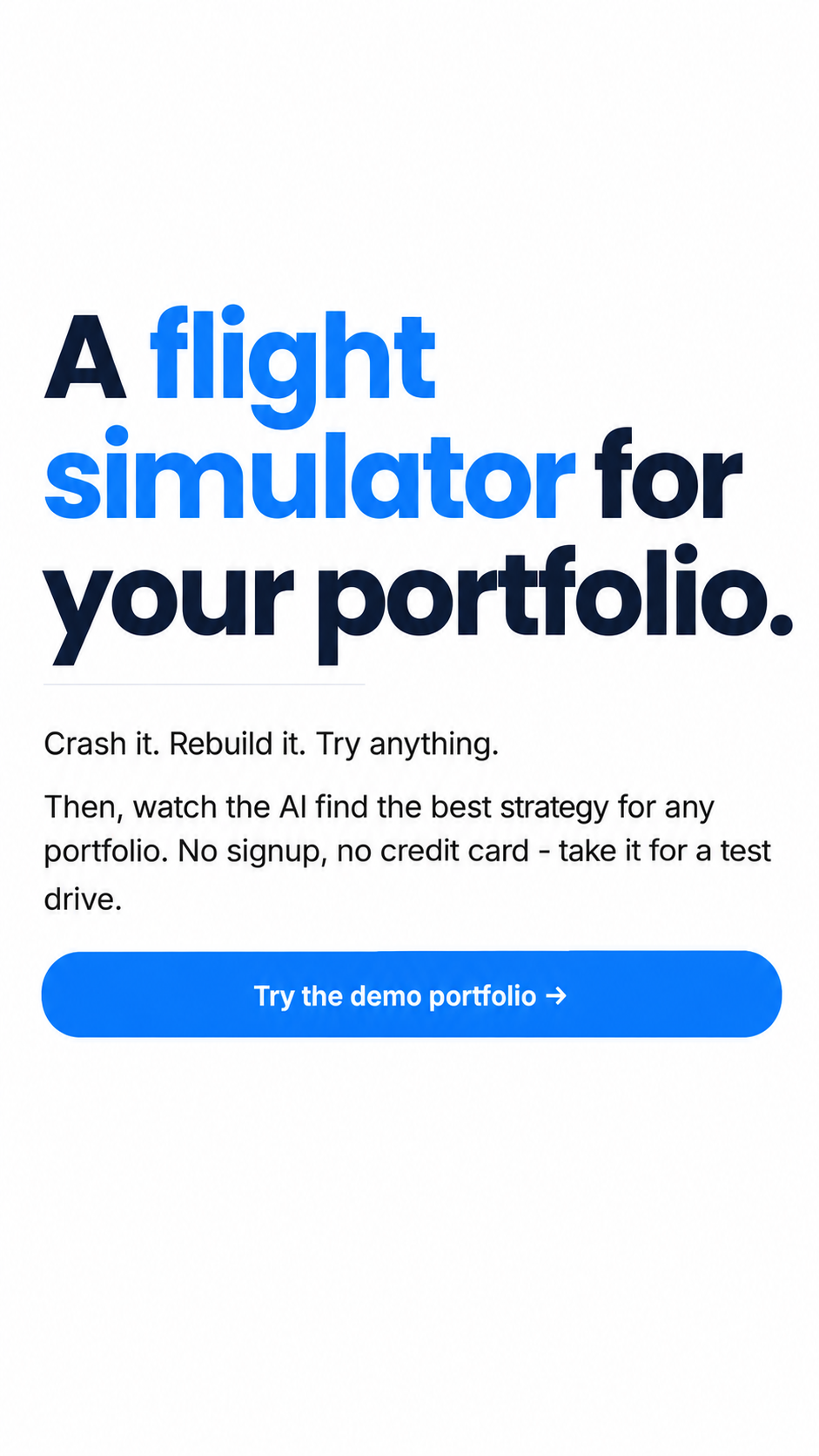 PortfolioPilot Facebook ad from Jun 2, 2026