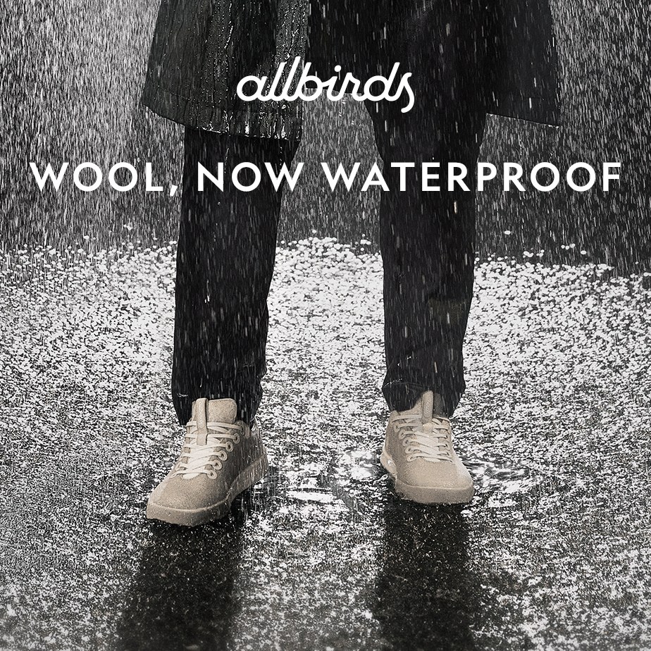 Allbirds Canada Facebook ad