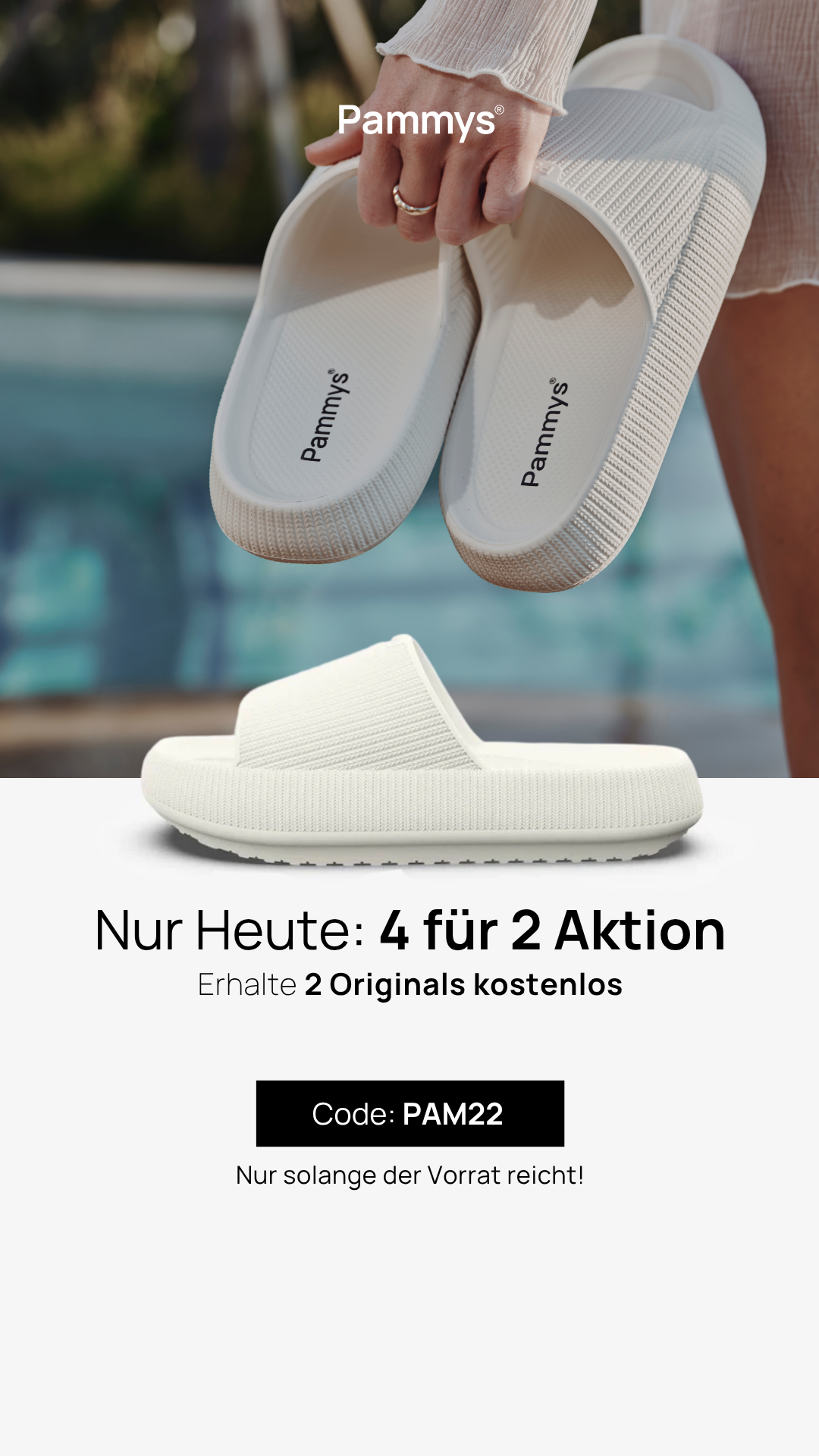 Pammys Facebook ad