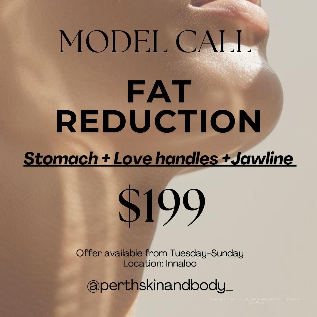 Perth skin & body Facebook ad: Model Call, Limited Time Offer