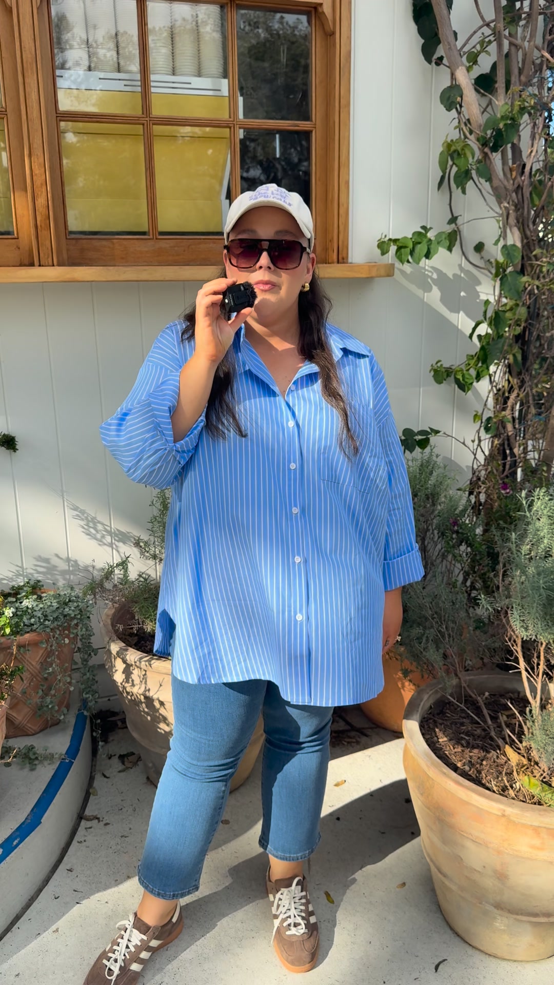 Proud Poppy Clothing Facebook ad: Meet Lula In Blue/White Stripe
