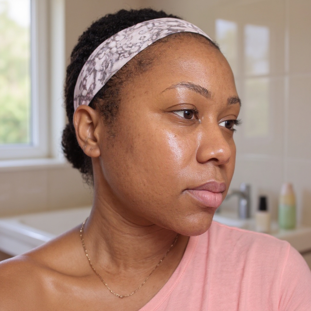 Mercy Okafor Facebook ad: Natural Formula For Glowing and Smooth Face
