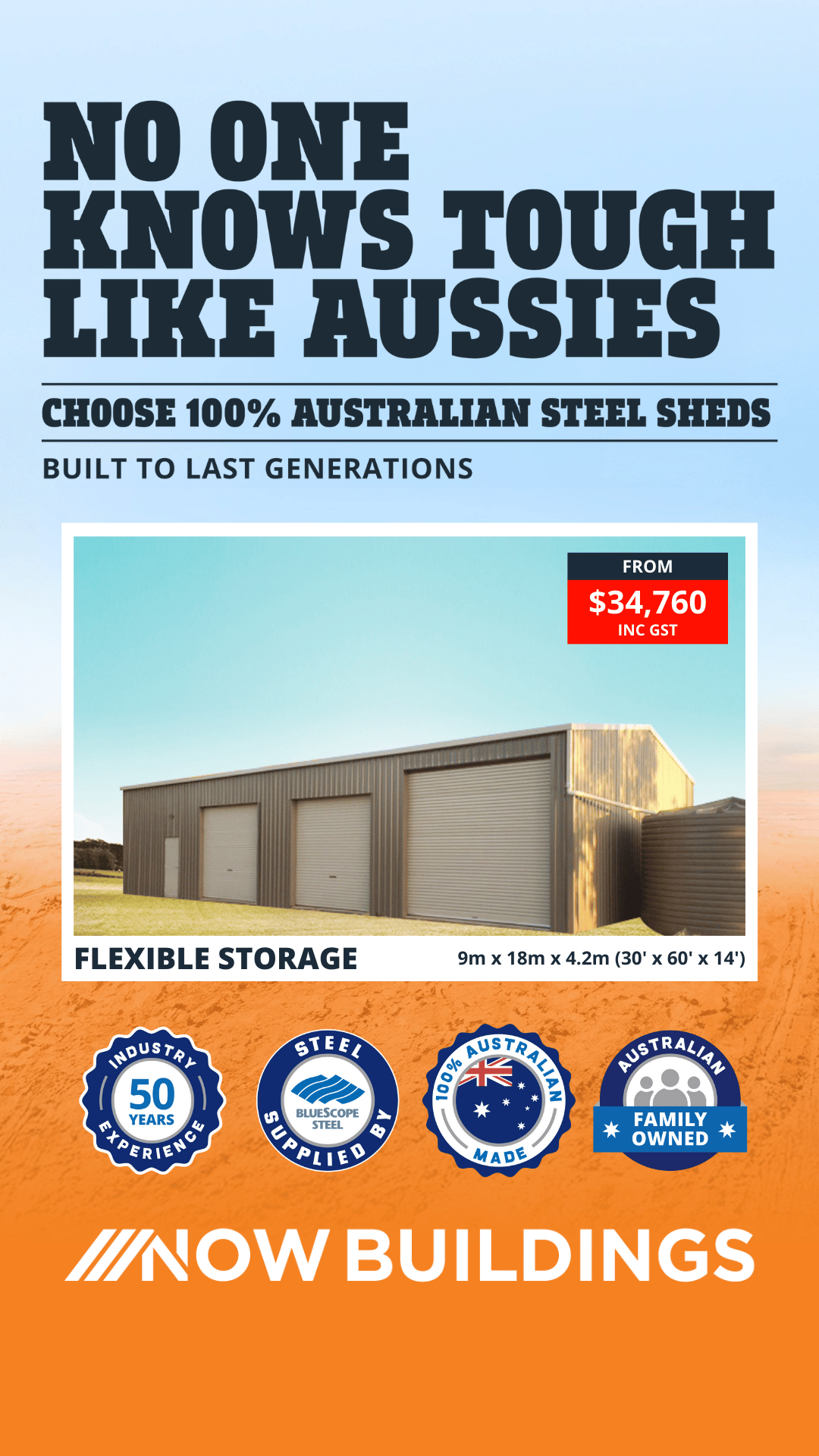 Now Buildings Facebook ad