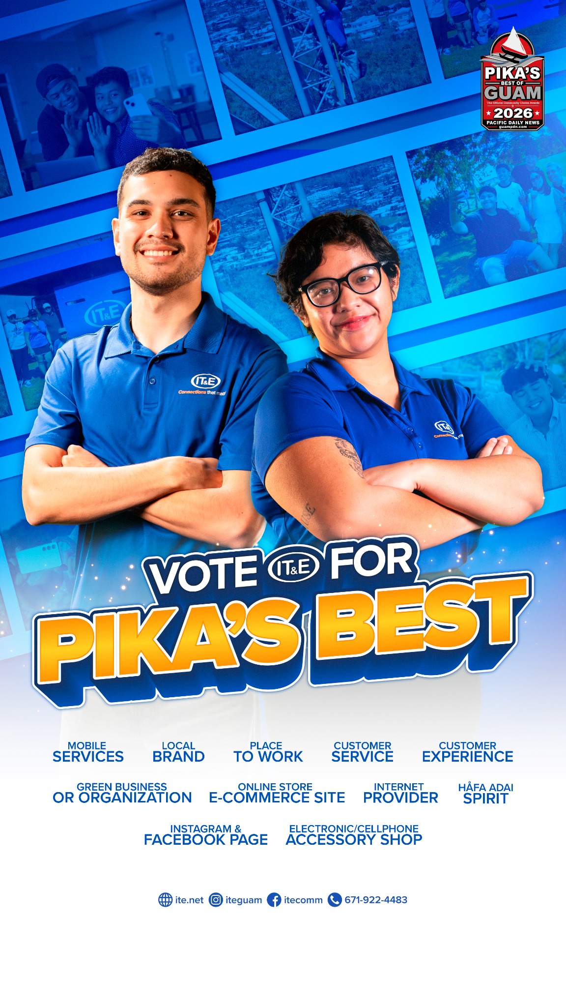 IT&E Guam Facebook ad: Pika’s Best Voting Is Here!