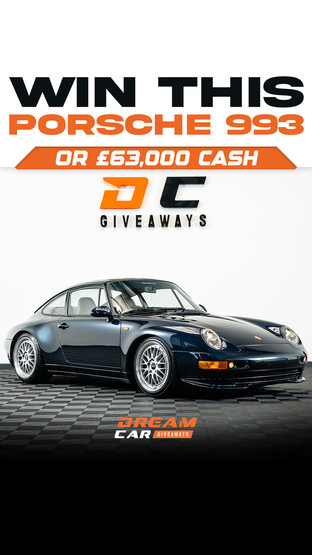 Dream Car Giveaways Facebook ad