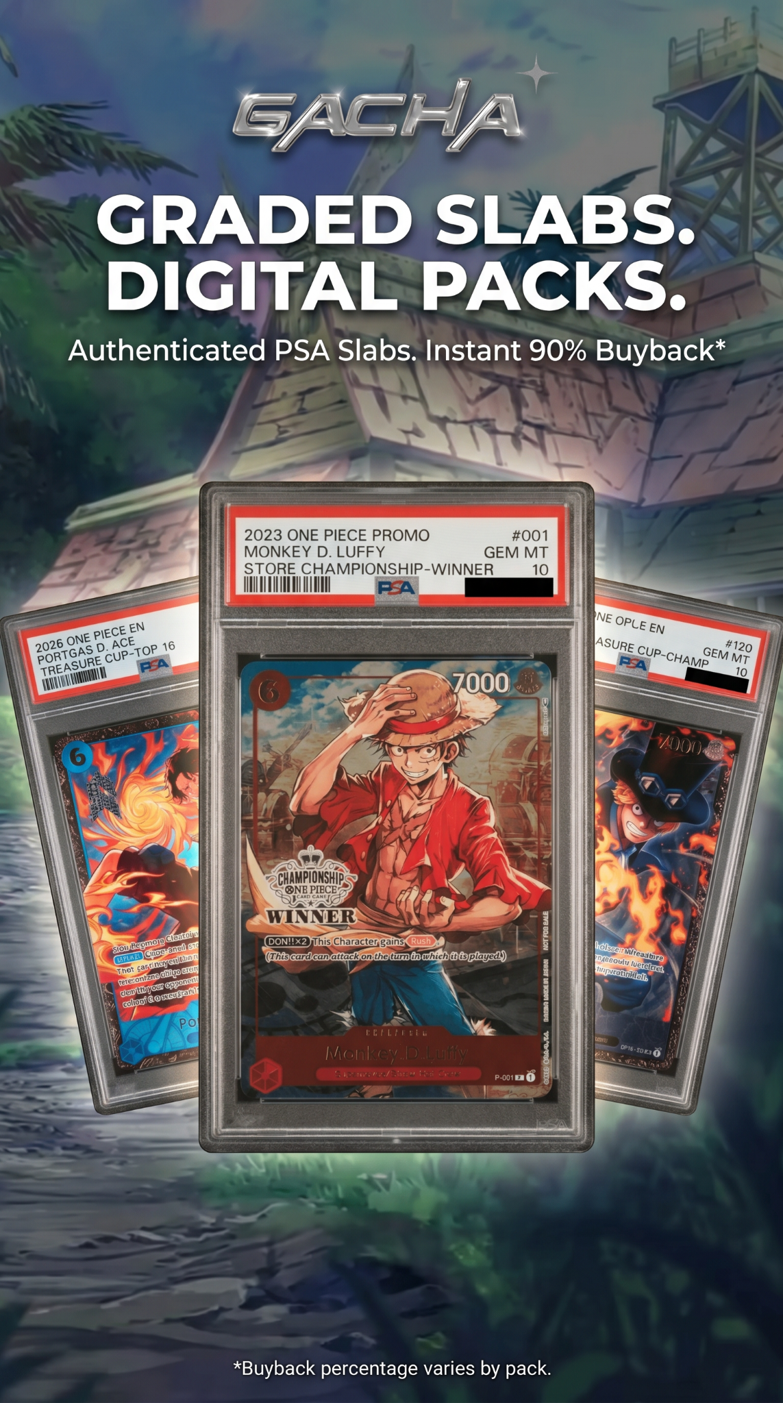Gacha Facebook ad