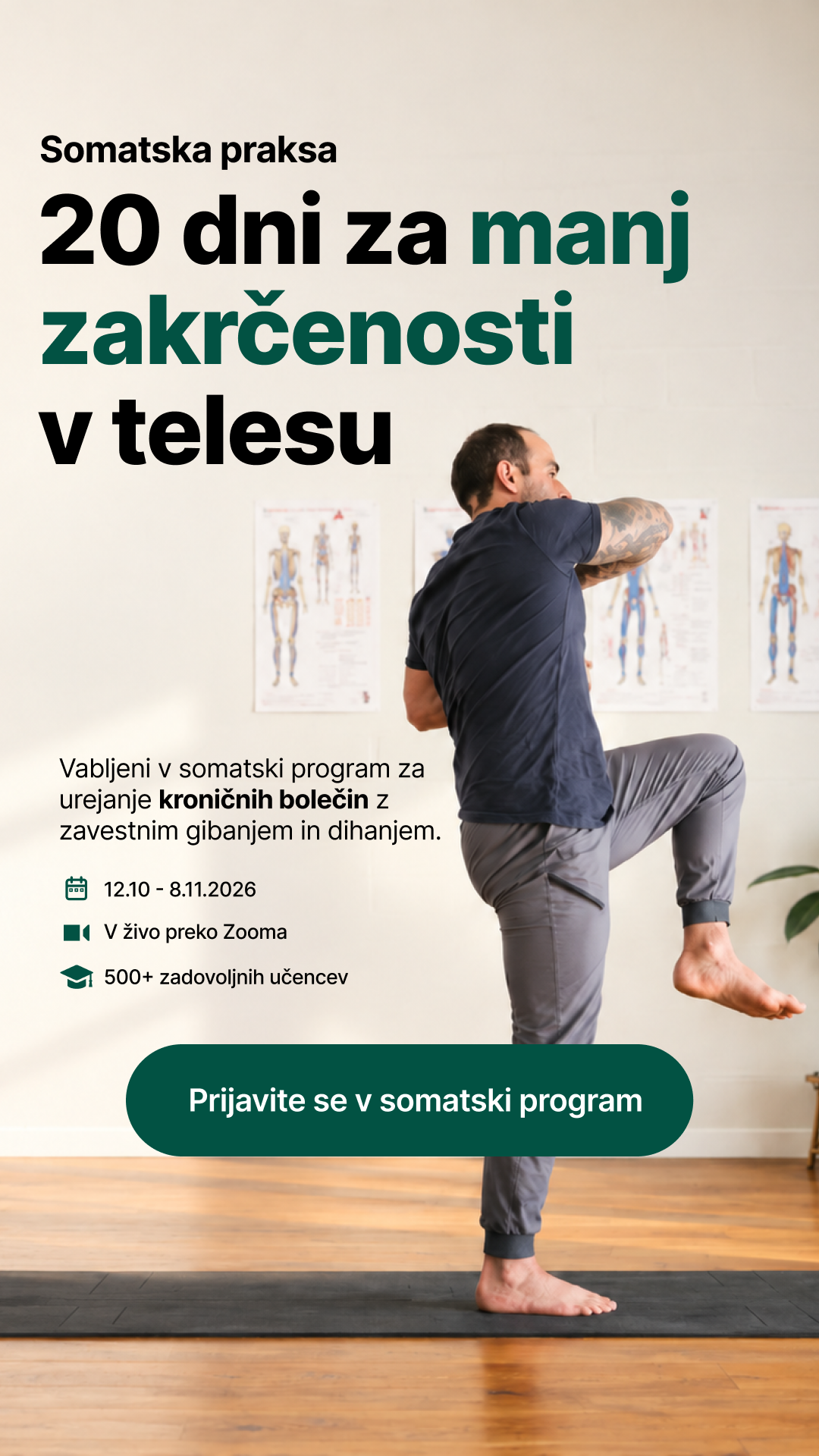 Movement by Karim Facebook ad: Zakaj se bolečina vedno znova vrača?