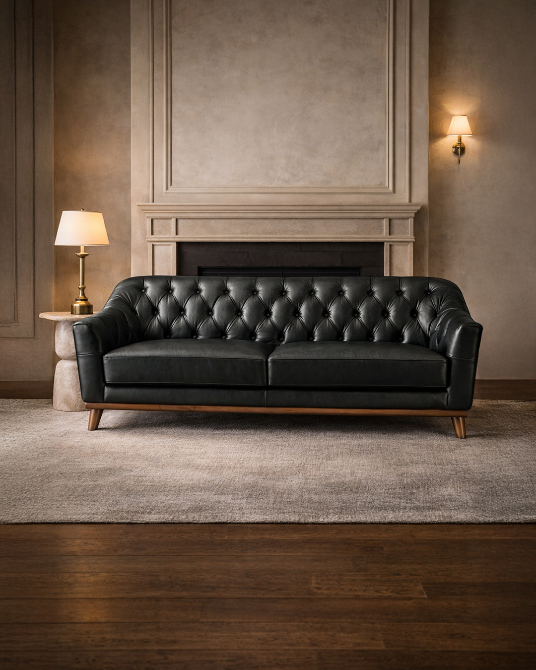 Hydeline Facebook ad: Prestige Leather Sofas