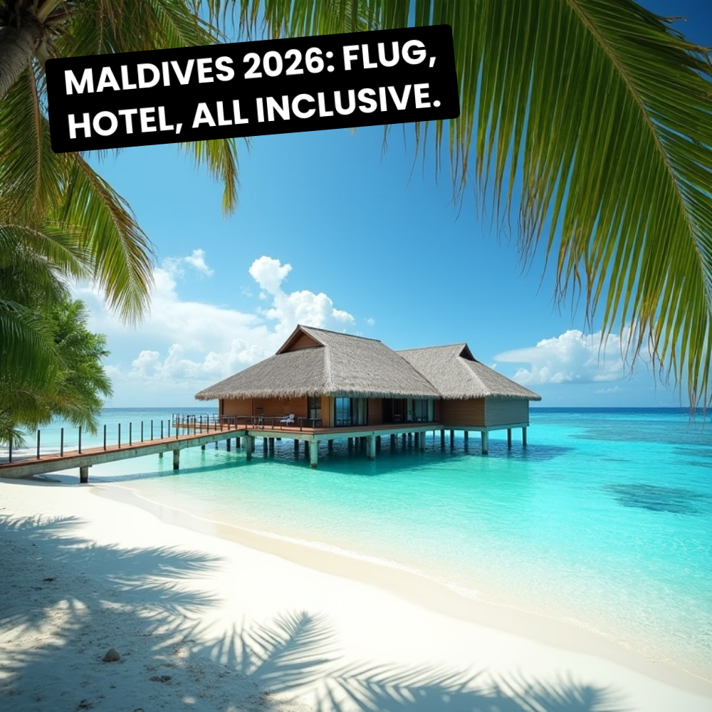 AnswersGuide Junction Facebook ad: Unentdeckte Erlebnisse: Malediven Urlaub 2026