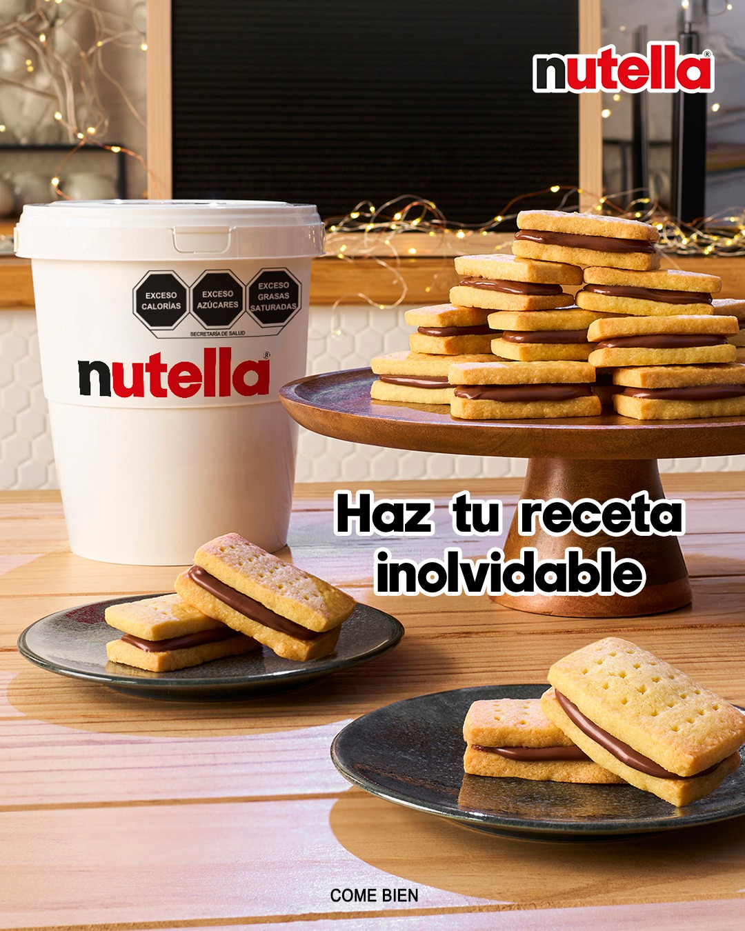 Nutella Facebook ad: Transforma tus recetas con el sabor que todos…