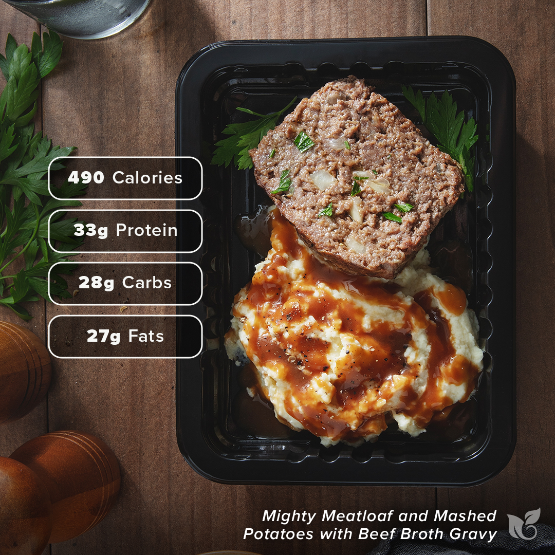 Metabolic Meals Facebook ad: Ready to eat in 3 min!
